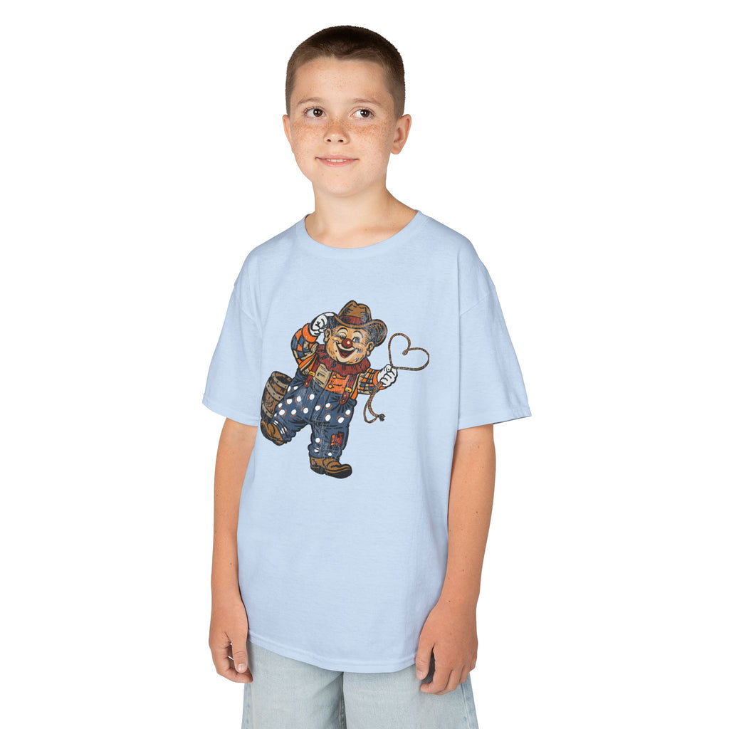 Poco Pete The Cowboy of Love Kids T‑Shirt — Retro Western Heavy Cotton Tee