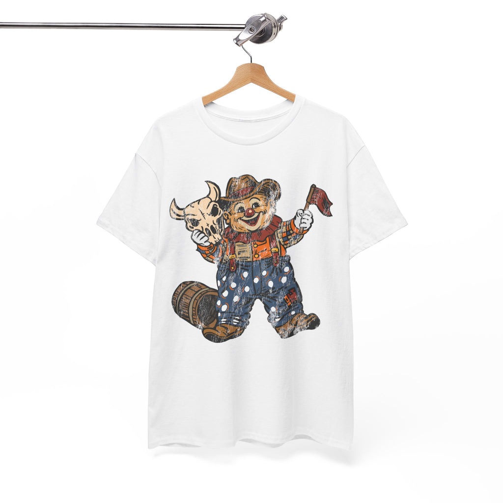 Poco Pete "Just a Clown" T‑Shirt — Retro Western Heavy Cotton Tee