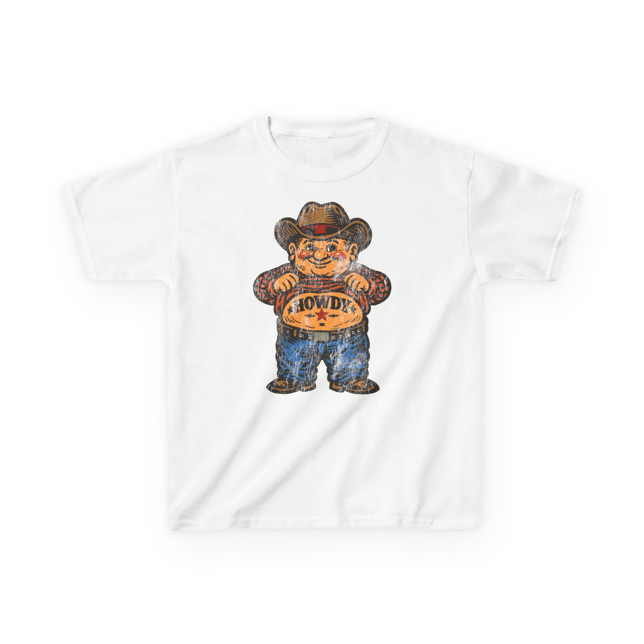 Howdy Poco Pete Kids Tee — Cowboy Graphic T-shirt