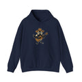 Cowpoke Hoodie— Cute Cowboy Magpie Playing Guitar Sweatshirt