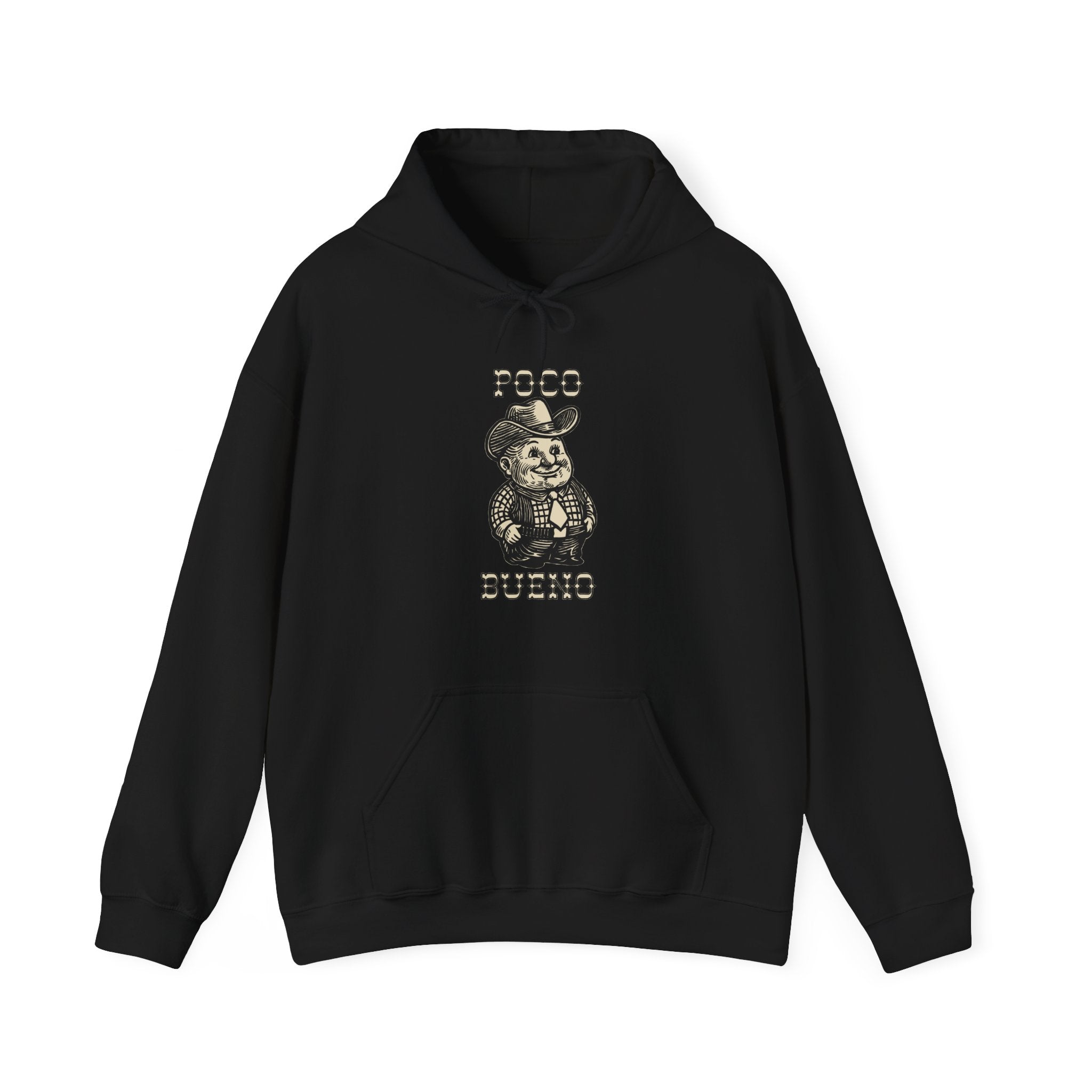 Poco Bueno Pete Hoodie — Vintage Western Graphic Sweatshirt