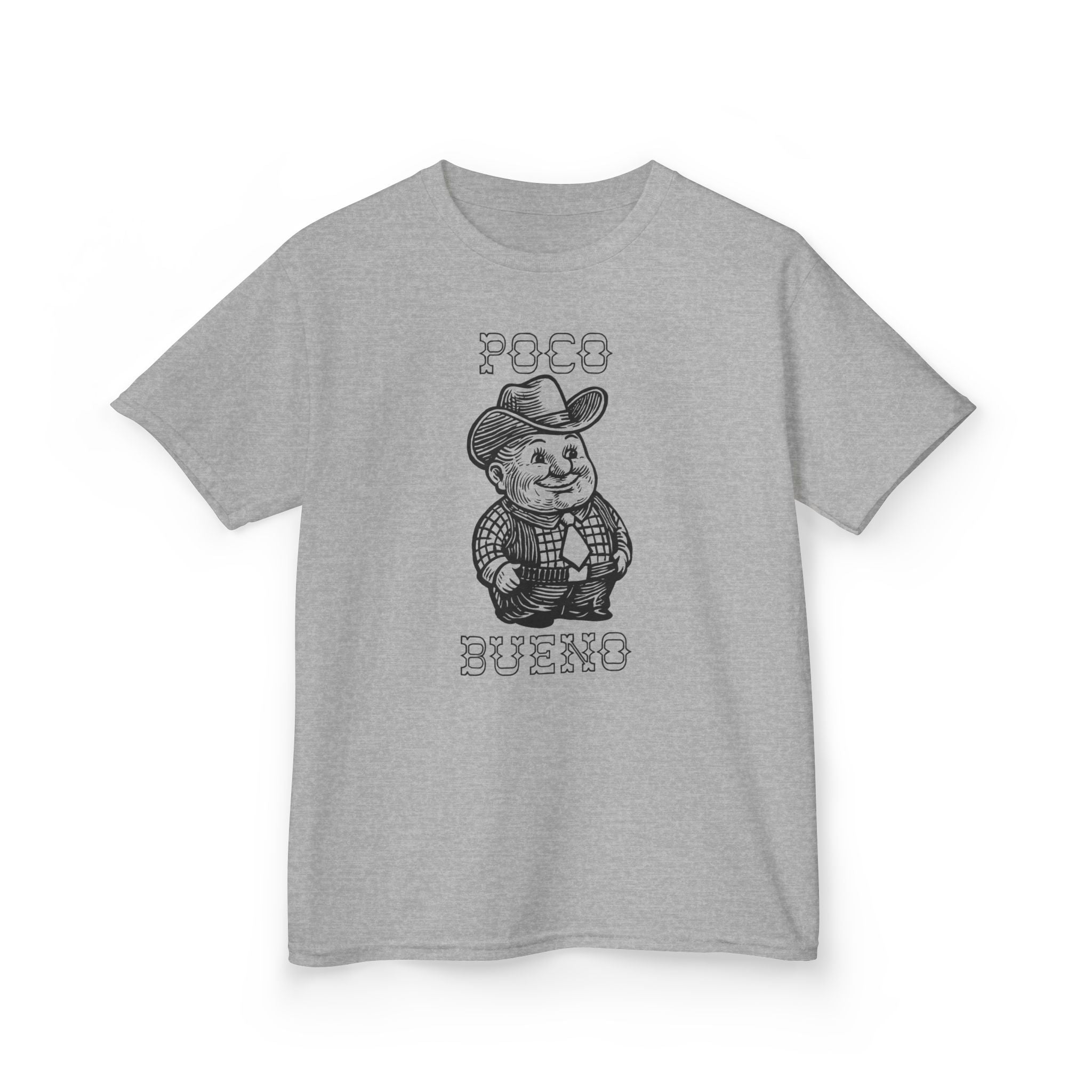 Poco  Bueno Pete Kids Tee —Cowboy Graphic Shirt