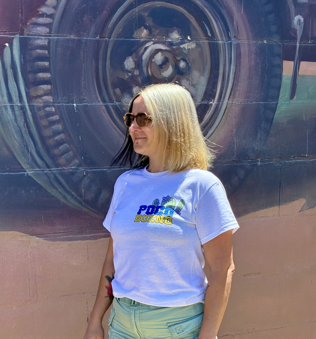 Poco Bueno Tee — Retro Floral Ranch Graphic T-Shirt