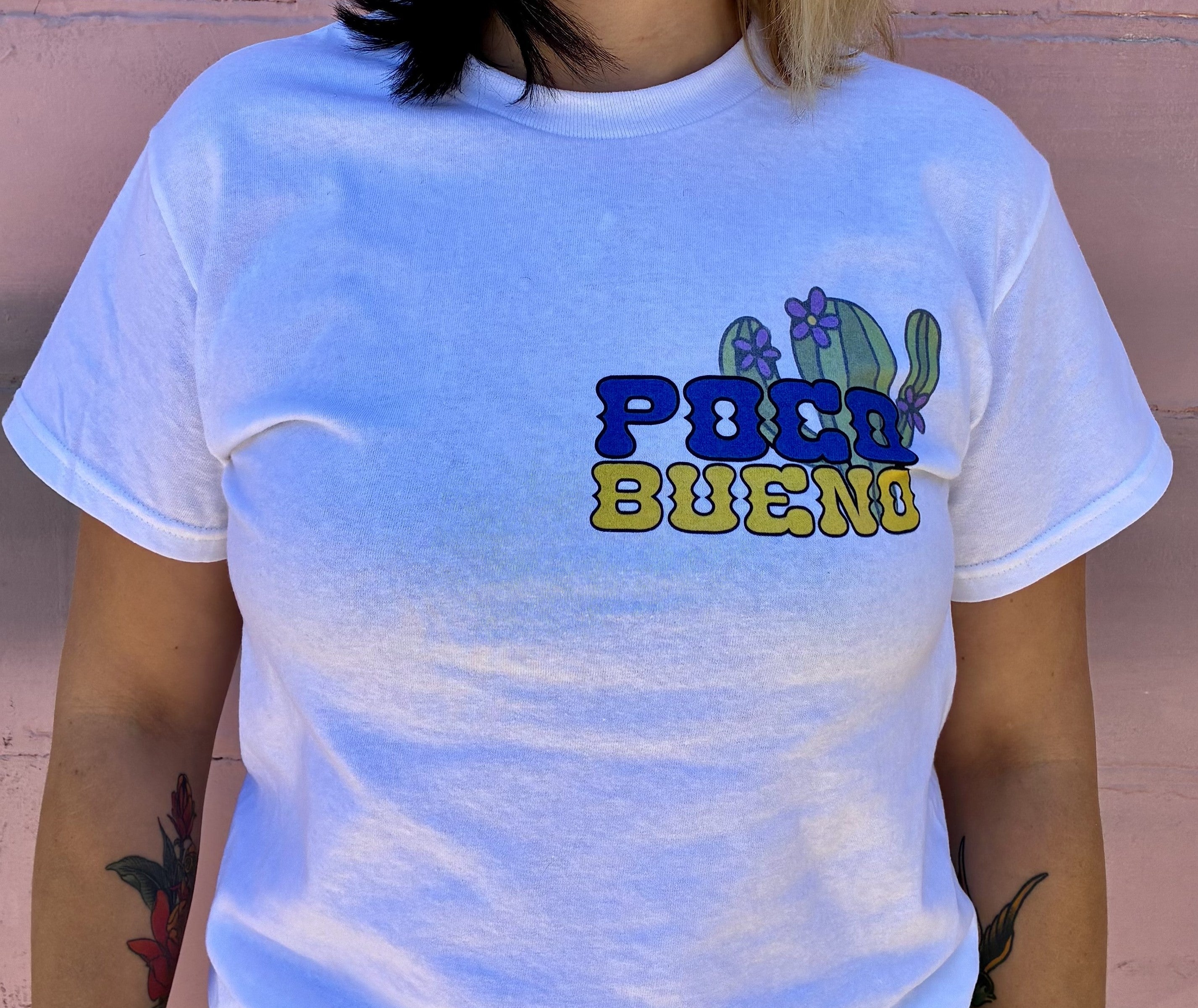 Poco Bueno Tee — Retro Floral Ranch Graphic T-Shirt