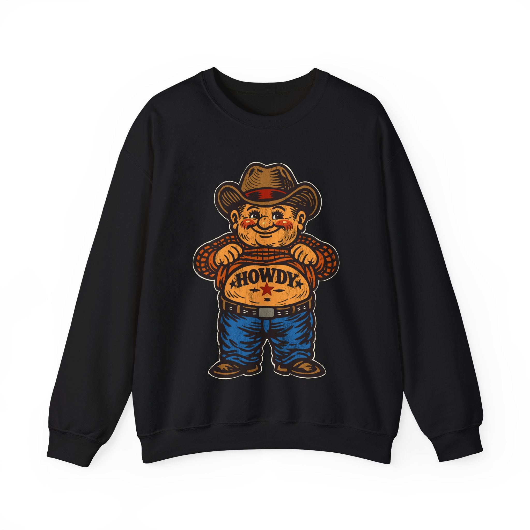 Howdy Poco Pete Sweatshirt - Vintage Western Graphic Crewneck
