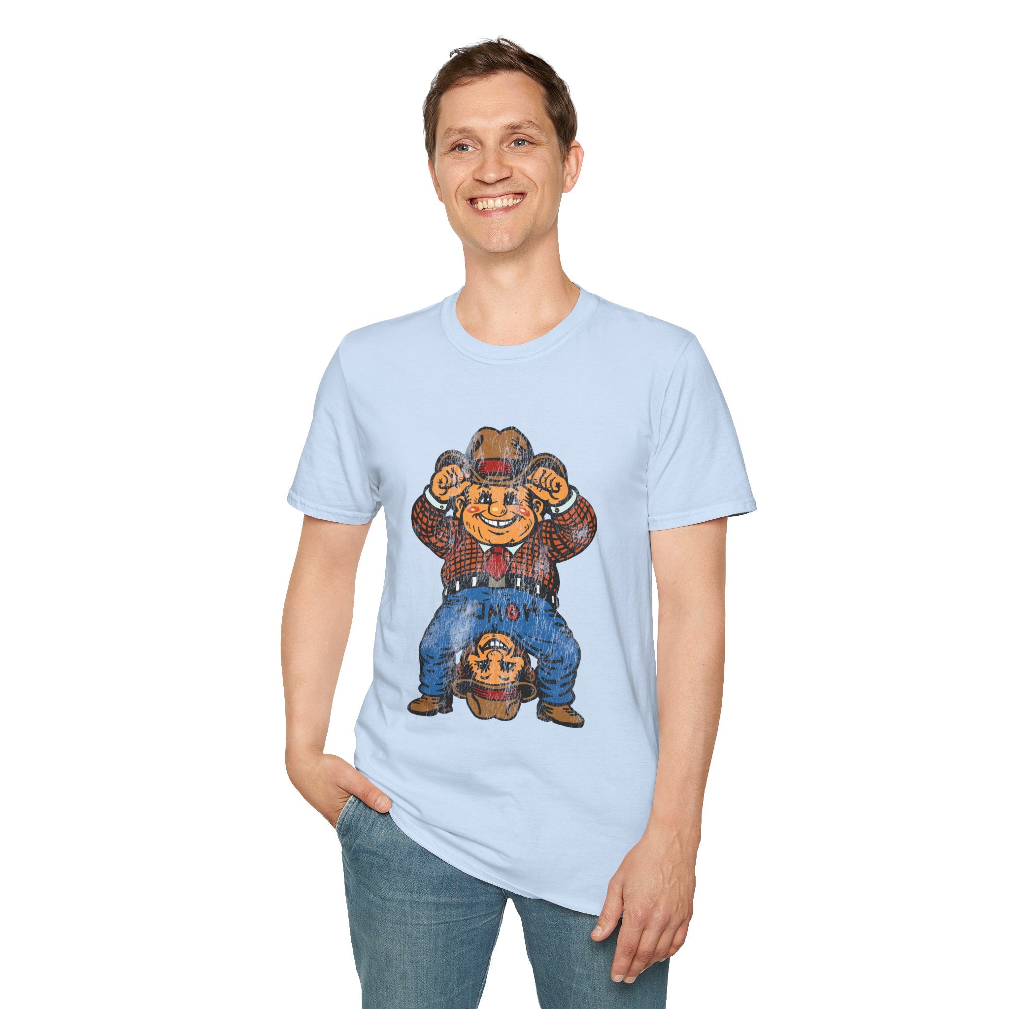 Cheeky Monkey Poco Pete T-Shirt — Retro Western Graphic Tee