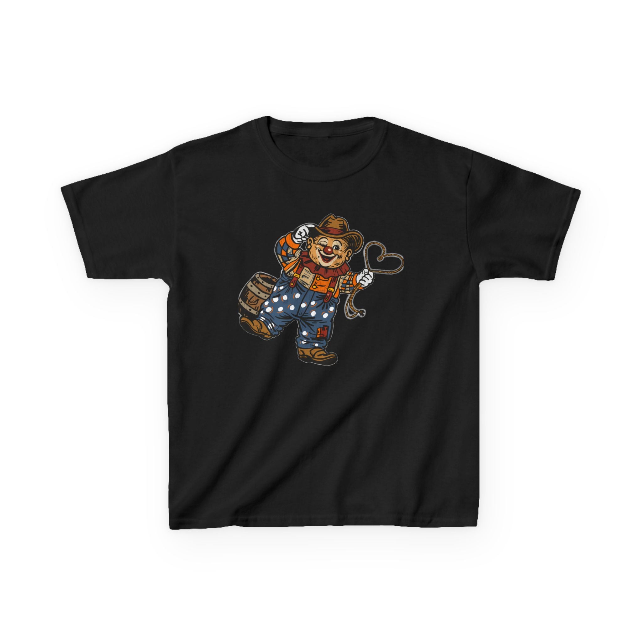 Poco Pete The Cowboy of Love Kids T‑Shirt — Retro Western Heavy Cotton Tee