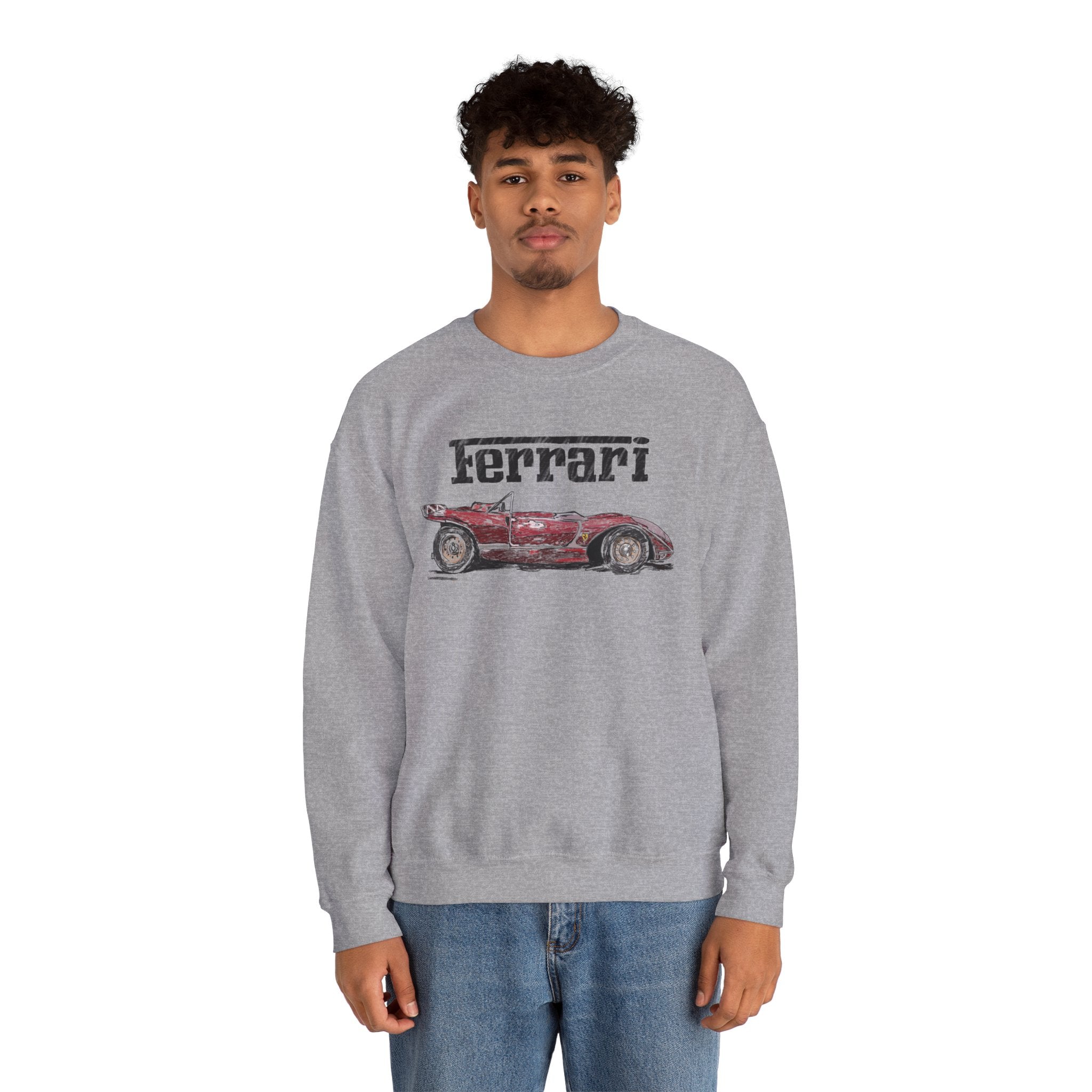 Ferrari Vintage Racer Crewneck Sweatshirt