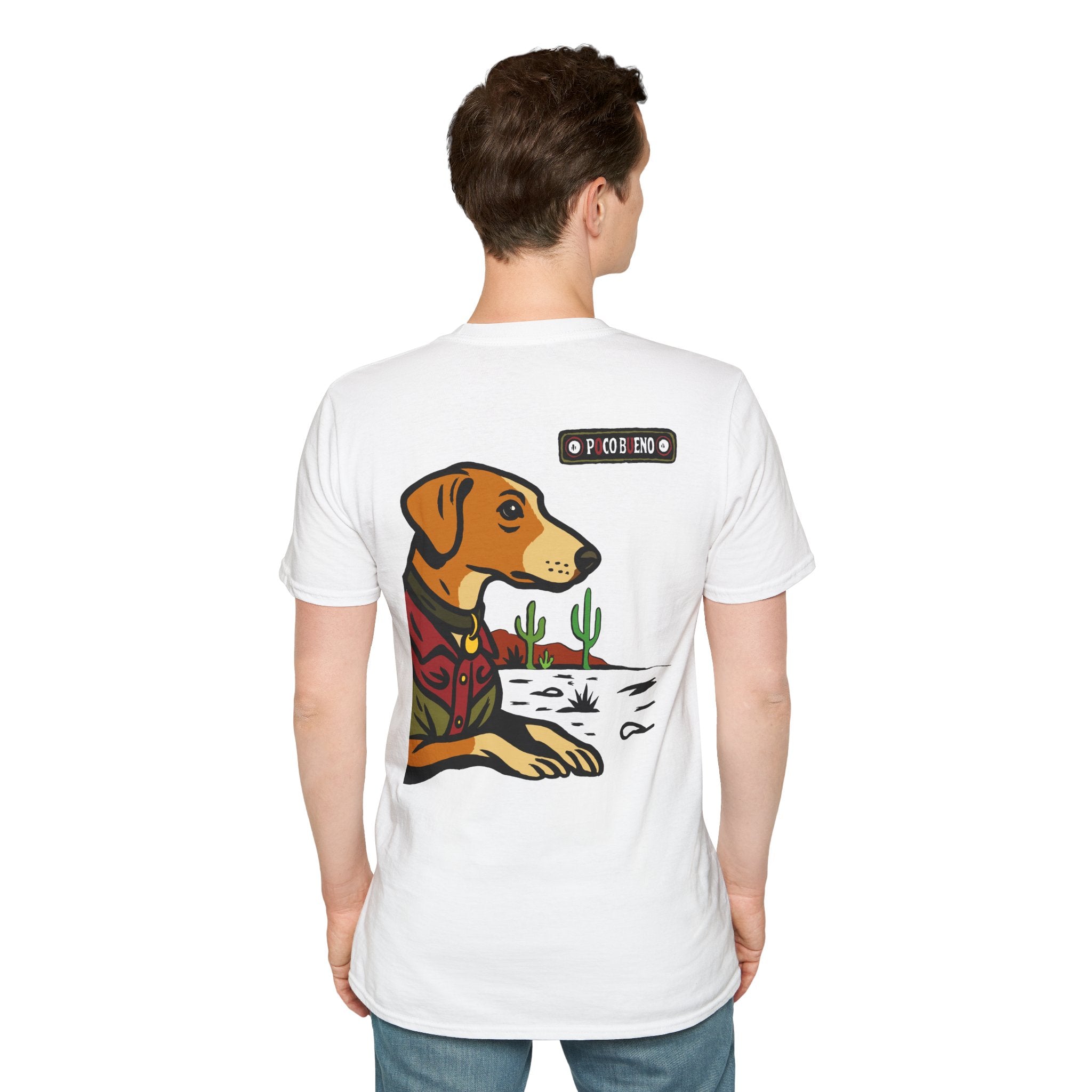 Ulysses The Terrier Desert T-Shirt —  Southwestern Pup Graphic Tee