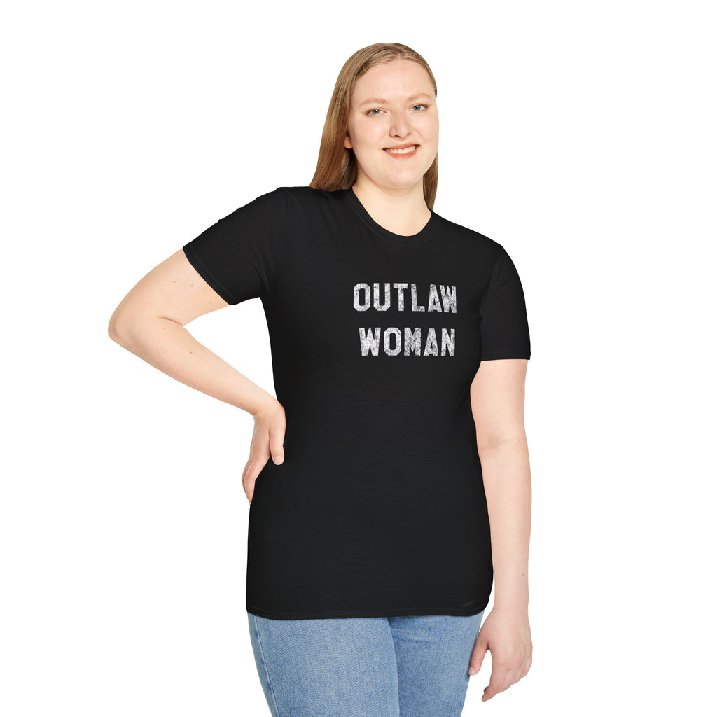 Outlaw Woman T-Shirt — Graphic Tee