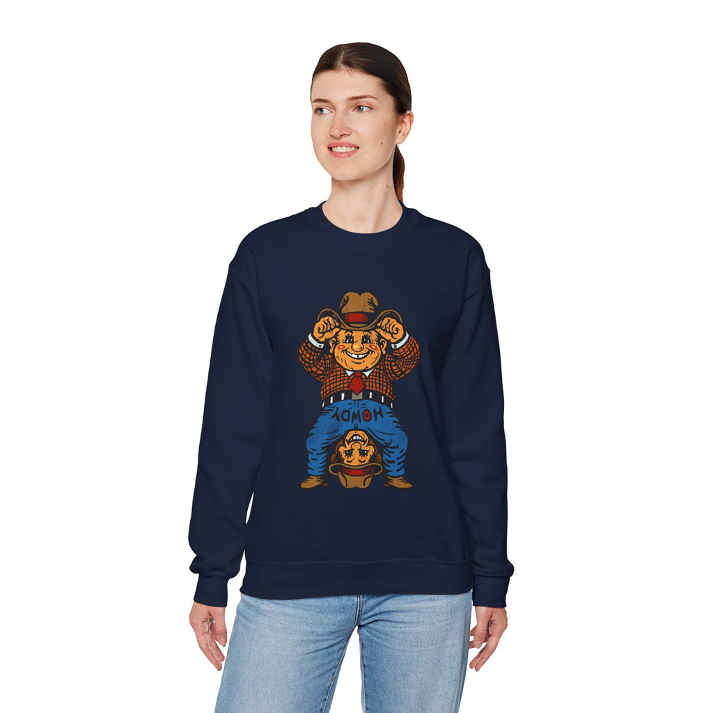 Cheeky Monkey Poco Pete Sweater - Cowboy Vintage Graphic Sweatshirt