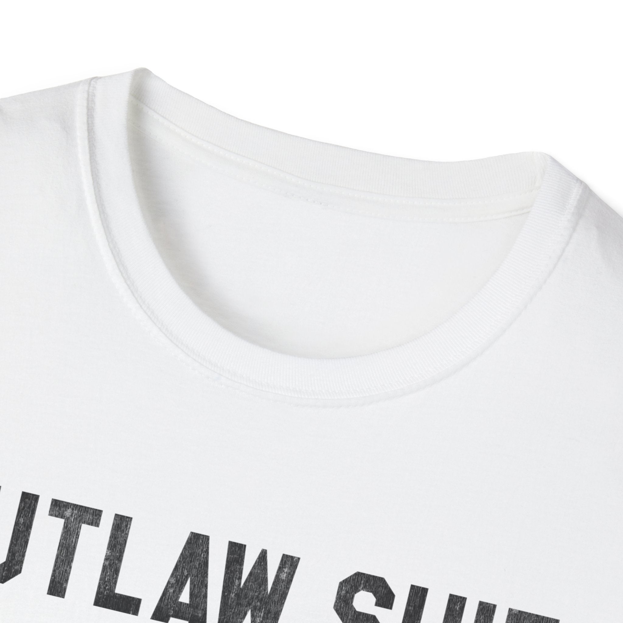 Outlaw Shit Graphic T-Shirt — Bold Western Attitude Tee