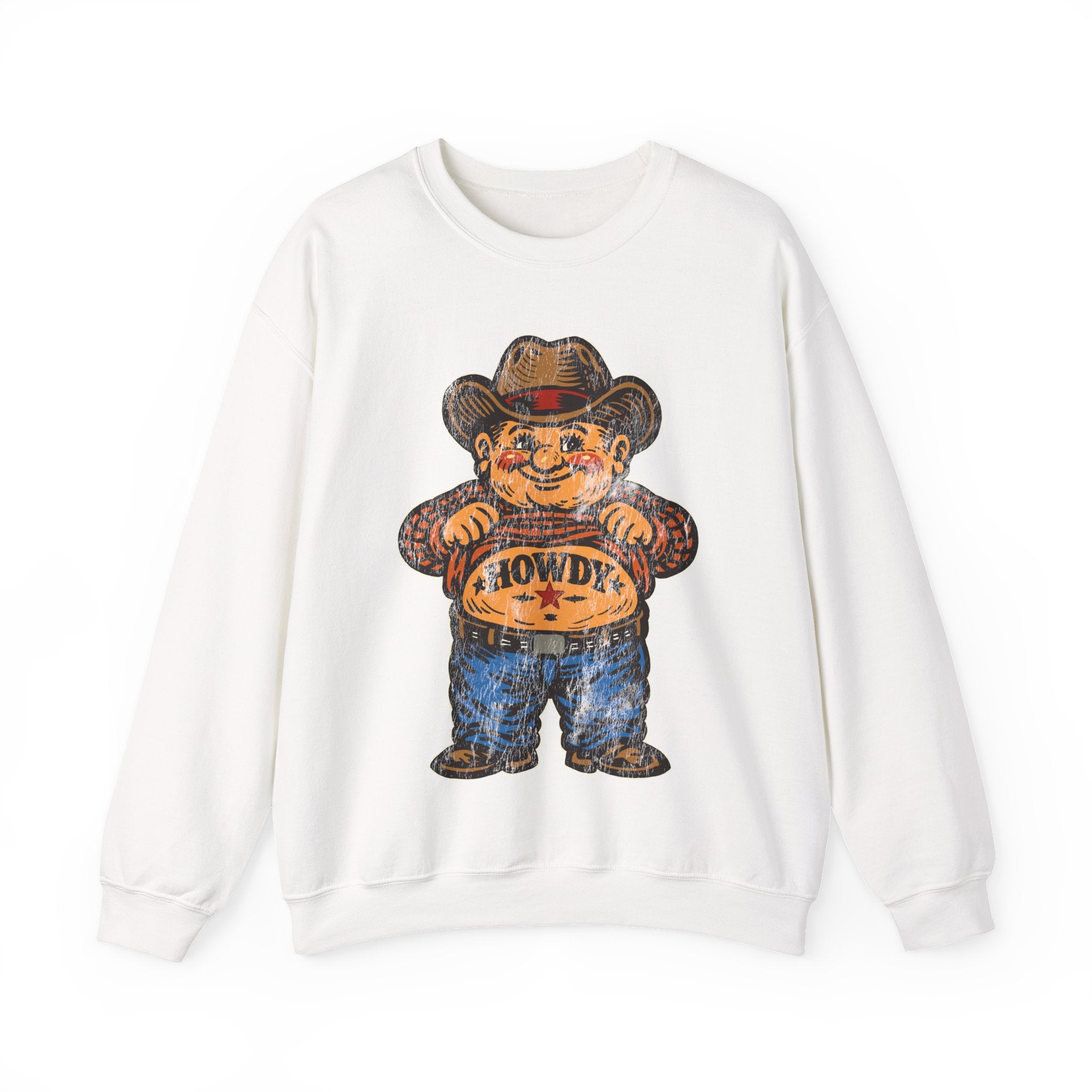Howdy Poco Pete Sweatshirt - Vintage Western Graphic Crewneck