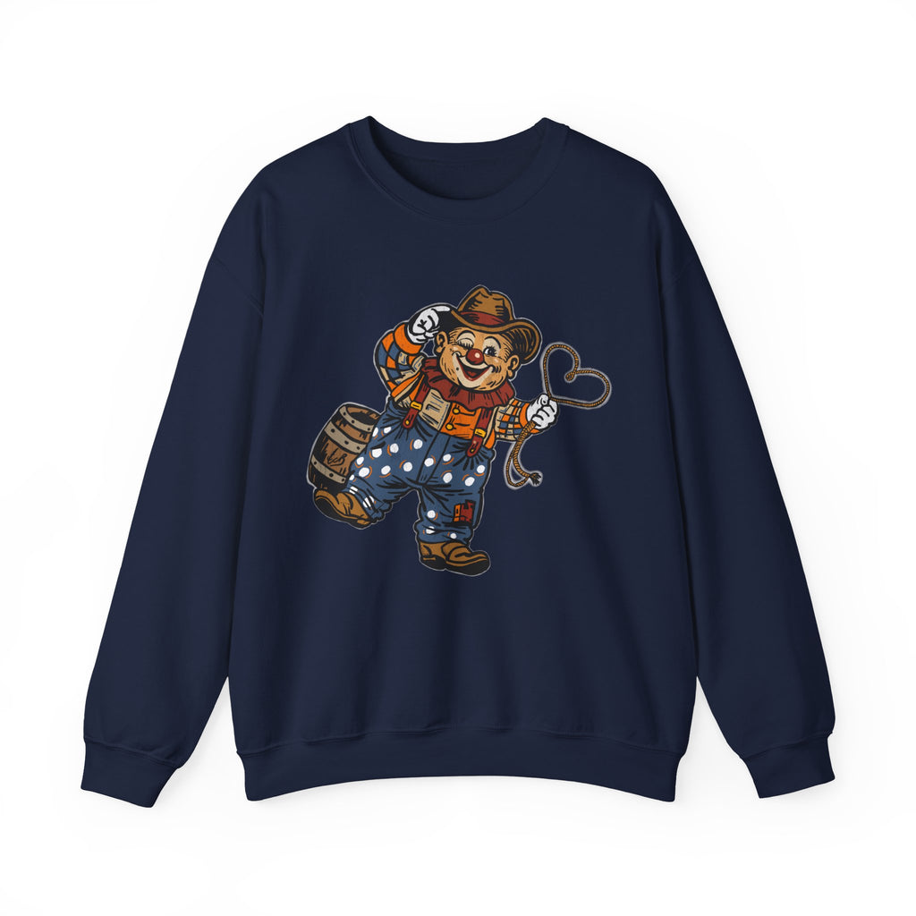 Poco Pete The Cowboy of Love Pullover — Retro Western Crewneck Sweatshirt