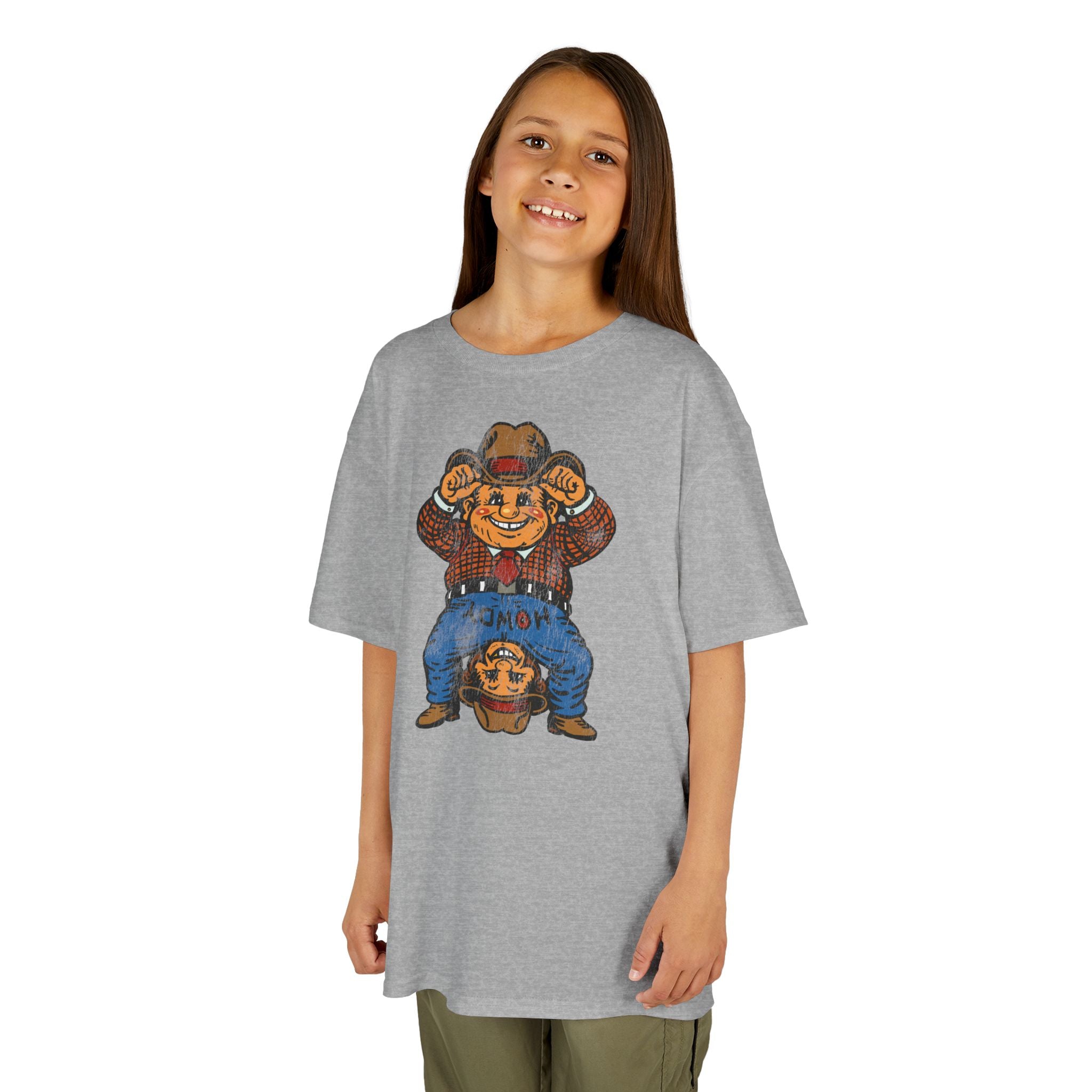 Cheeky Monkey Poco Pete Kids T‑Shirt — Cowboy Kids Tee