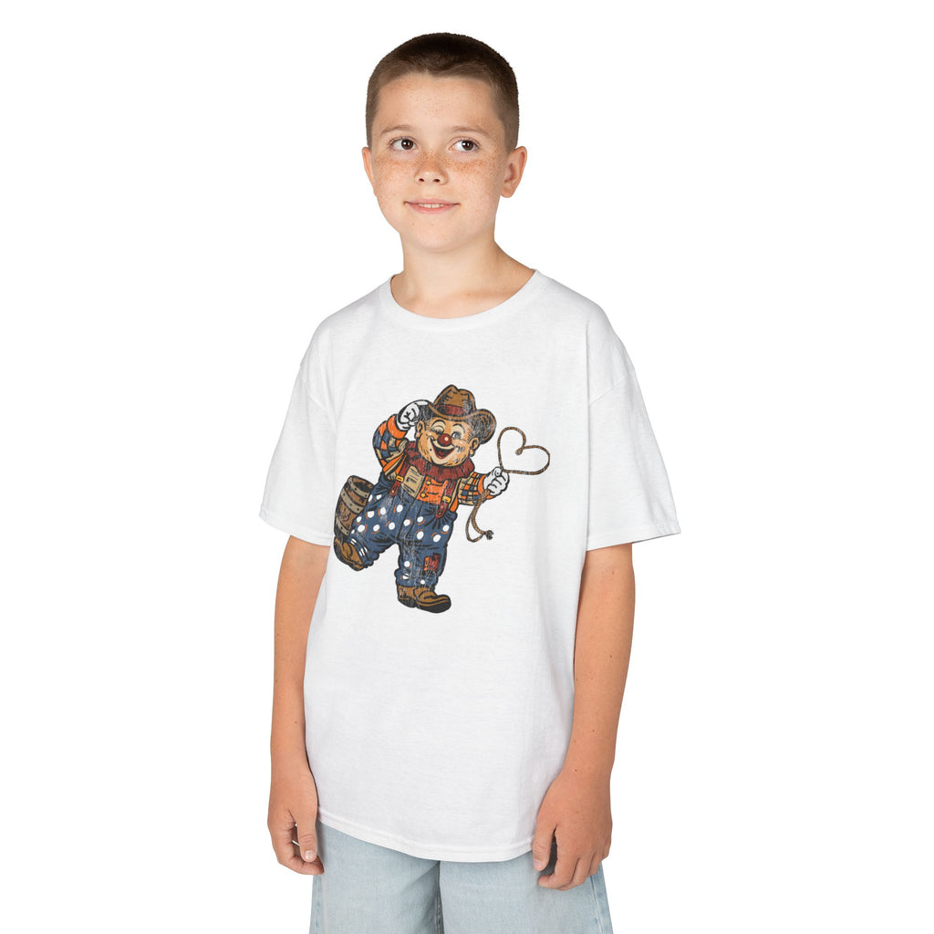 Poco Pete The Cowboy of Love Kids T‑Shirt — Retro Western Heavy Cotton Tee