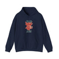 Bad Ass Donkey Hoodie — Vintage Smoky Red Graphic Sweatshirt