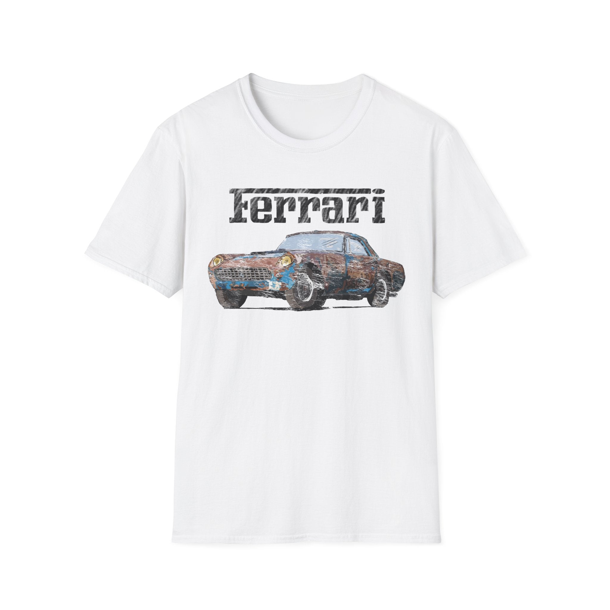 Ferrari 250GT Vintage Car T-Shirt — Retro Automotive Graphic Tee