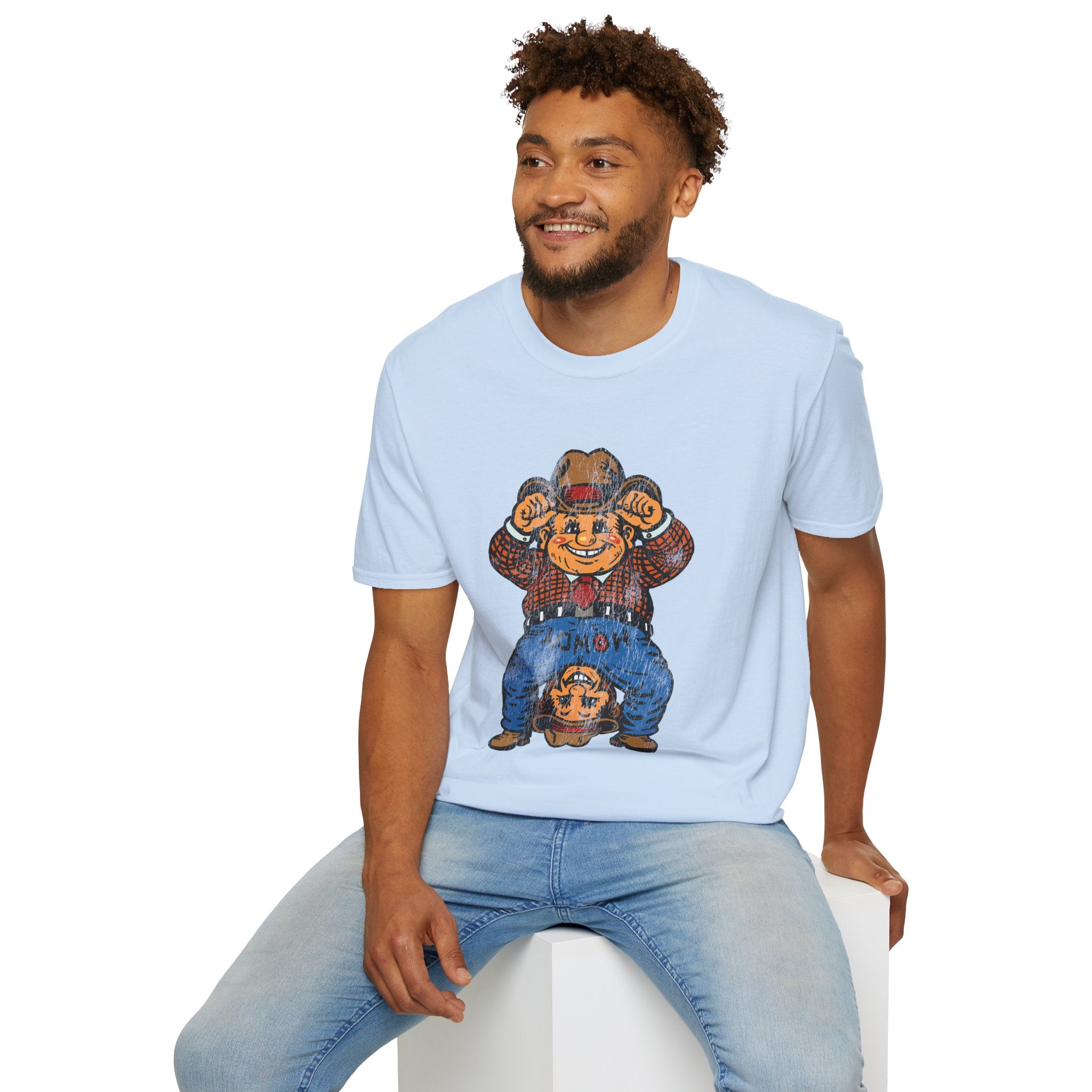 Cheeky Monkey Poco Pete T-Shirt — Retro Western Graphic Tee