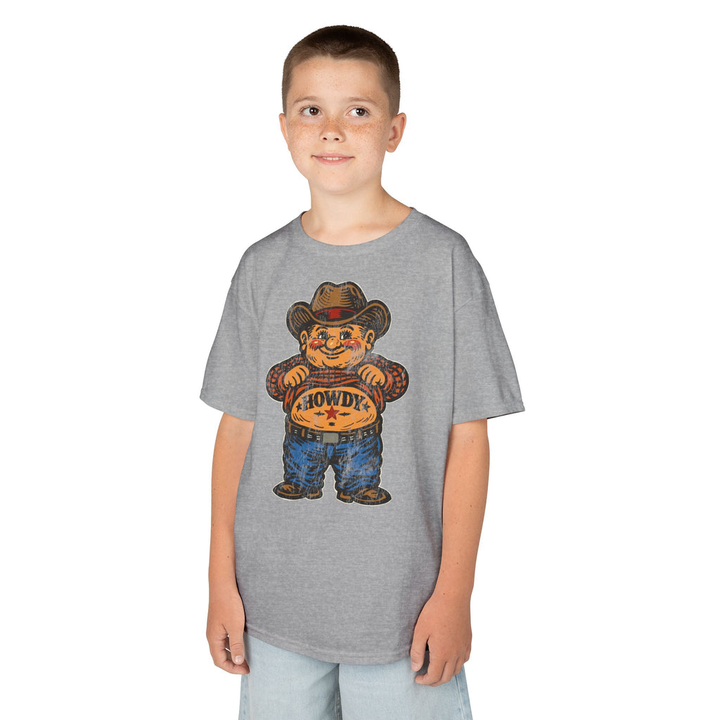 Howdy Poco Pete Kids Tee — Cowboy Graphic T-shirt