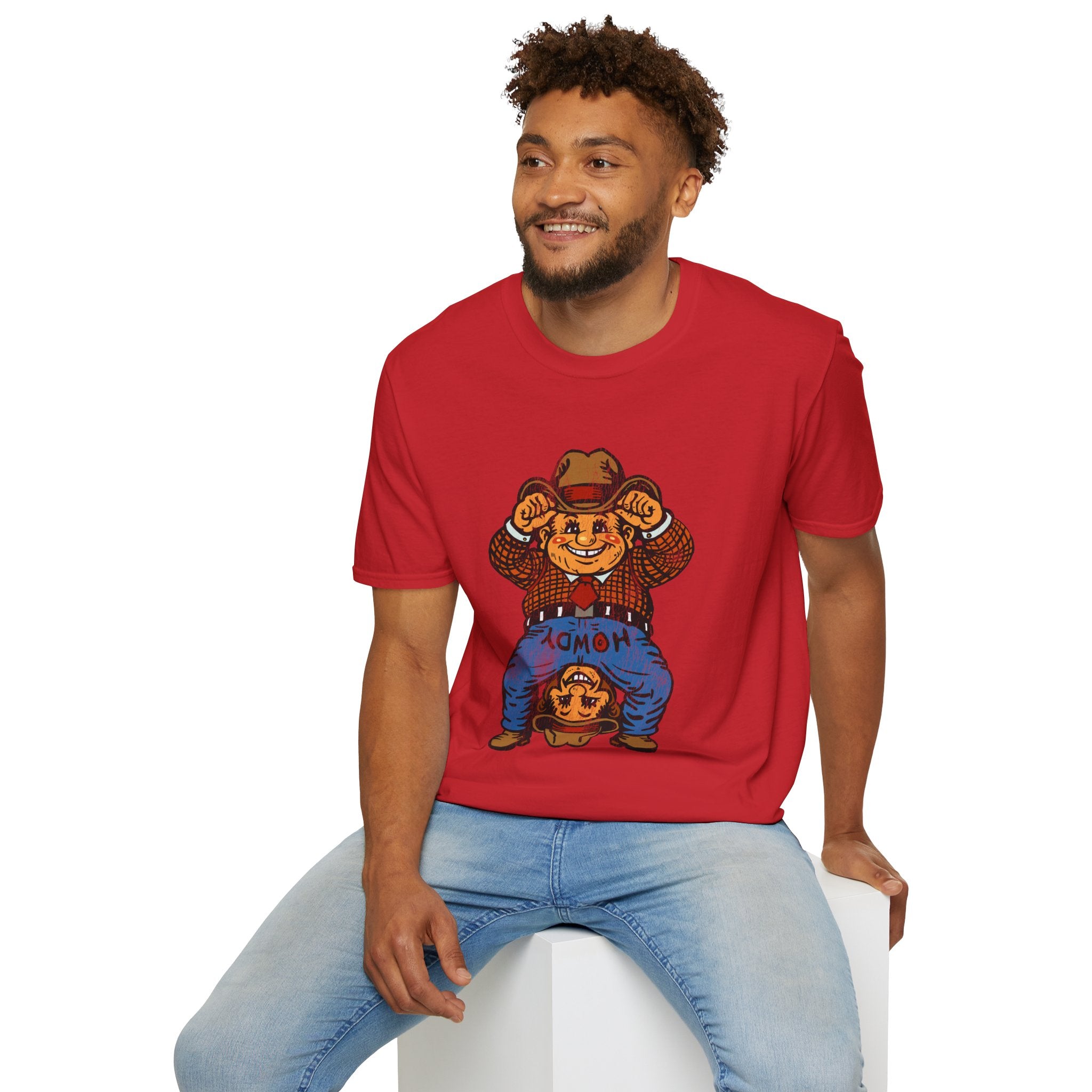 Cheeky Monkey Poco Pete T-Shirt — Retro Western Graphic Tee