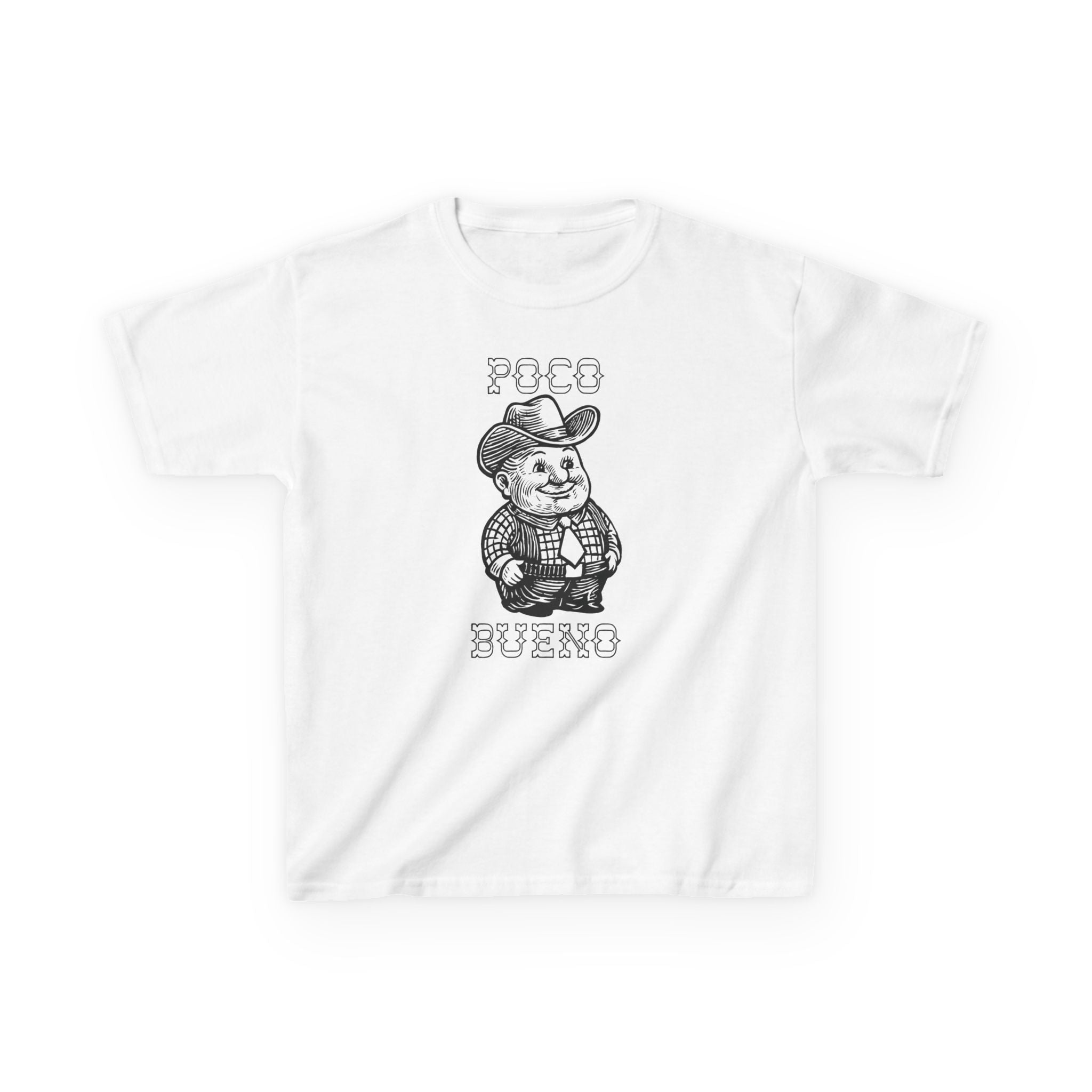 Poco  Bueno Pete Kids Tee —Cowboy Graphic Shirt