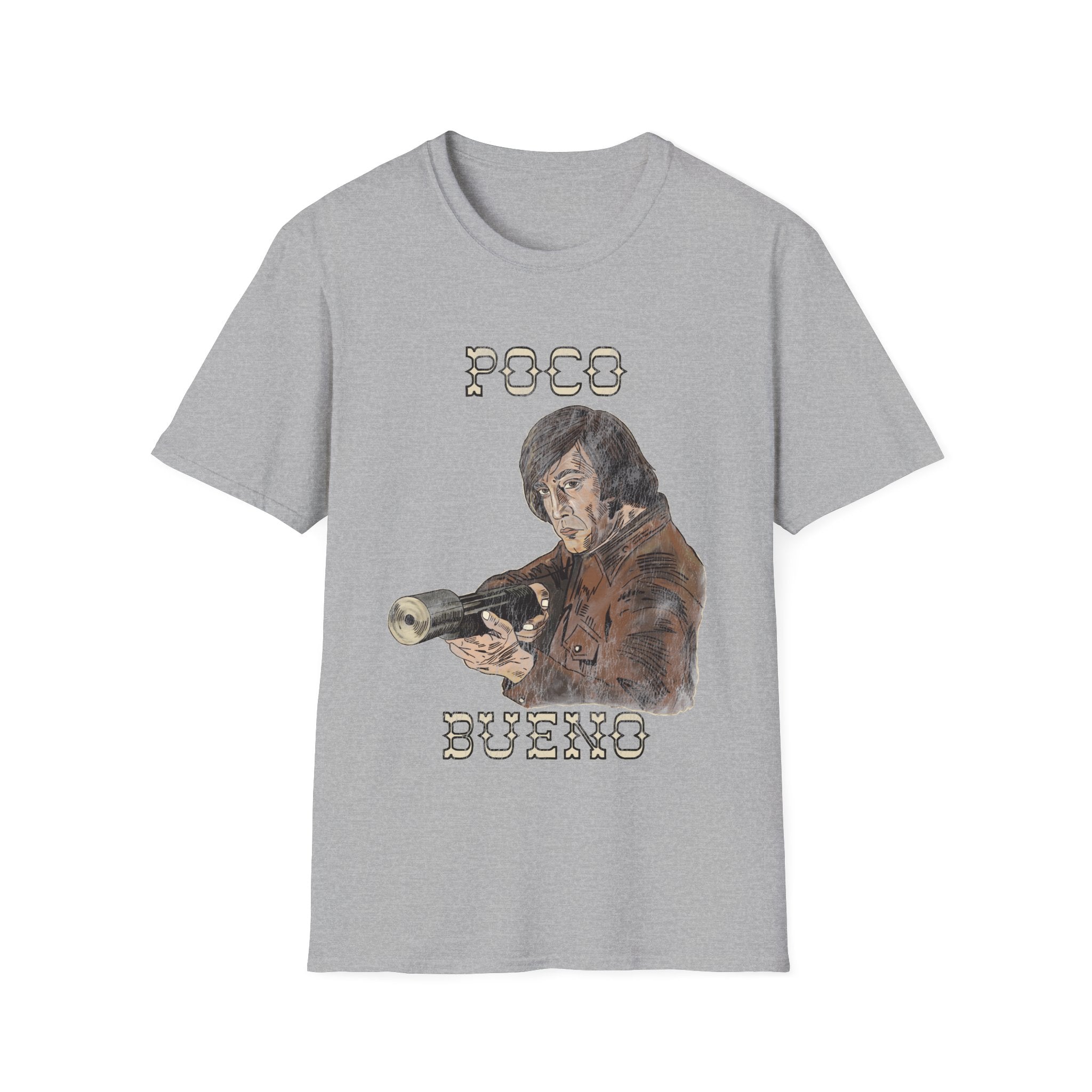 No Country For Old Men Graphic T-Shirt — Anton Vintage Western Rancher Tee