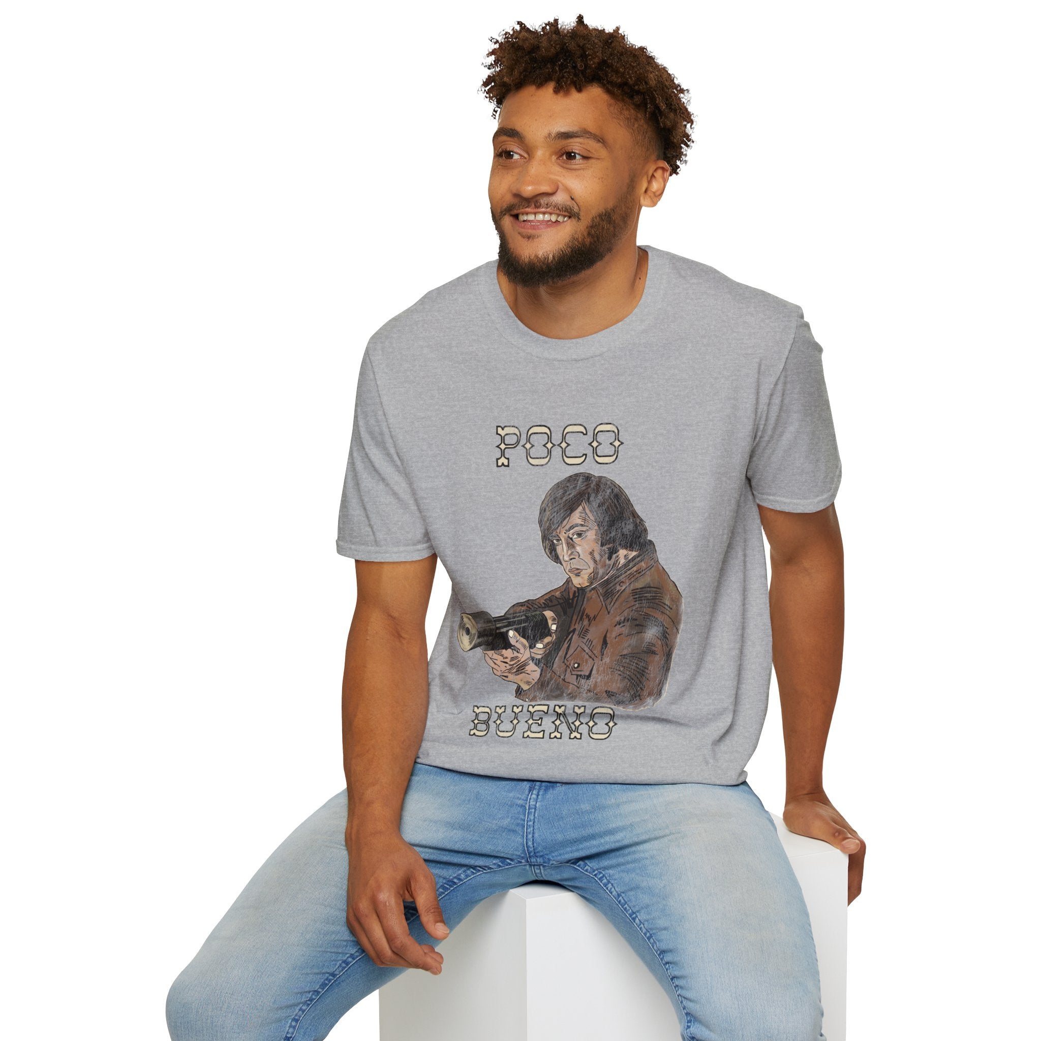No Country For Old Men Graphic T-Shirt — Anton Vintage Western Rancher Tee