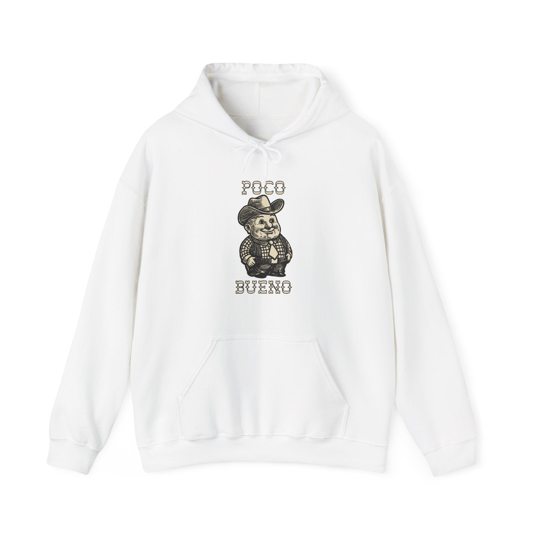 Poco Bueno Pete Hoodie — Vintage Western Graphic Sweatshirt