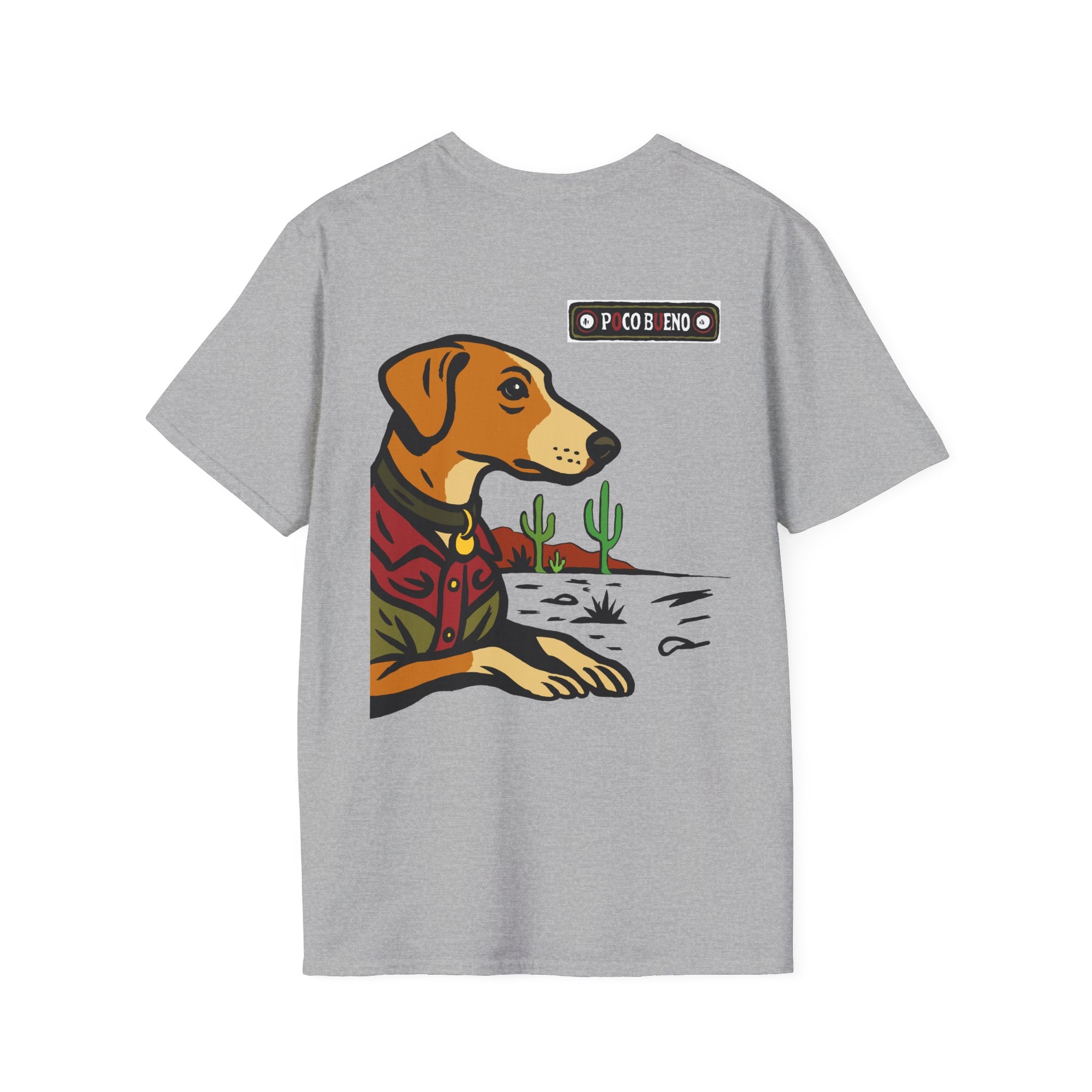 Ulysses The Terrier Desert T-Shirt —  Southwestern Pup Graphic Tee