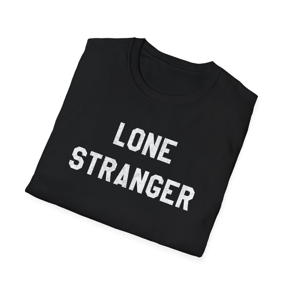 Lone Stranger T-Shirt — Minimalist Statement Tee