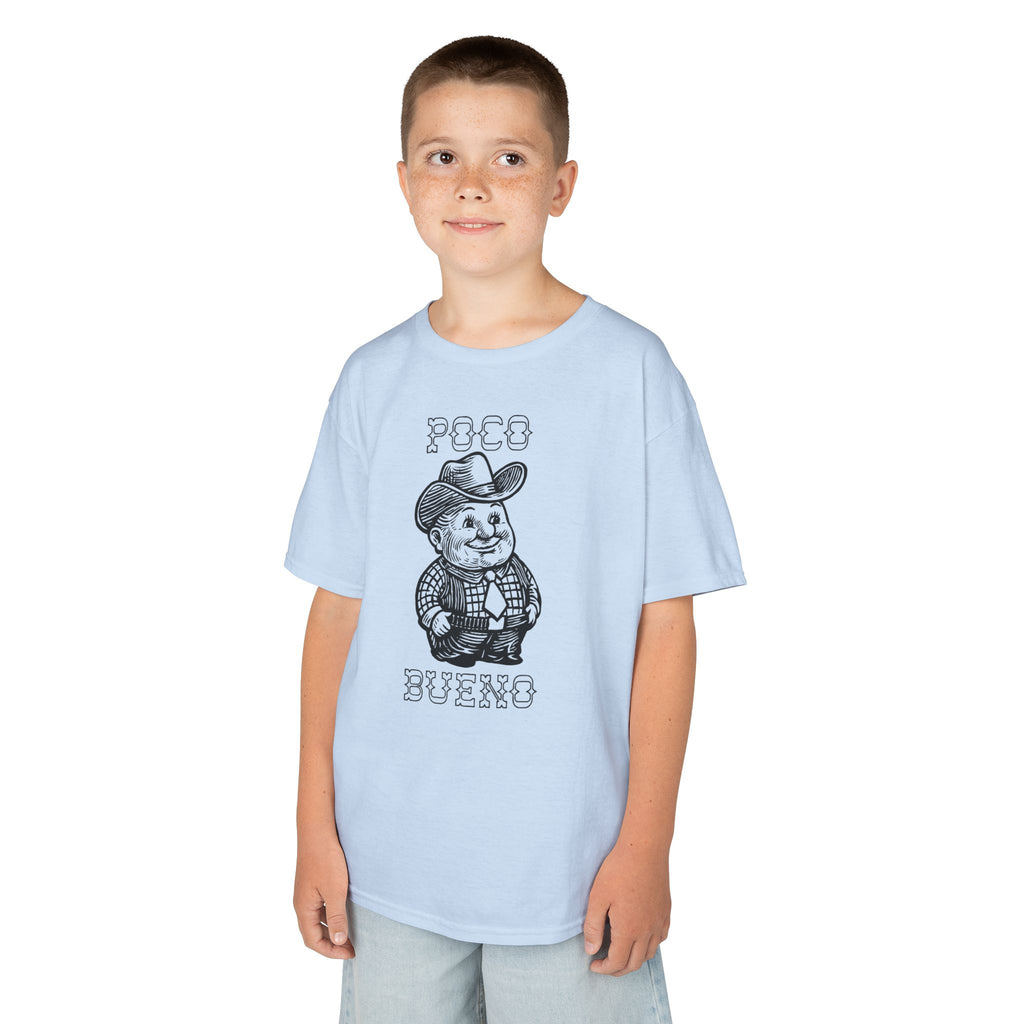 Poco  Bueno Pete Kids Tee —Cowboy Graphic Shirt
