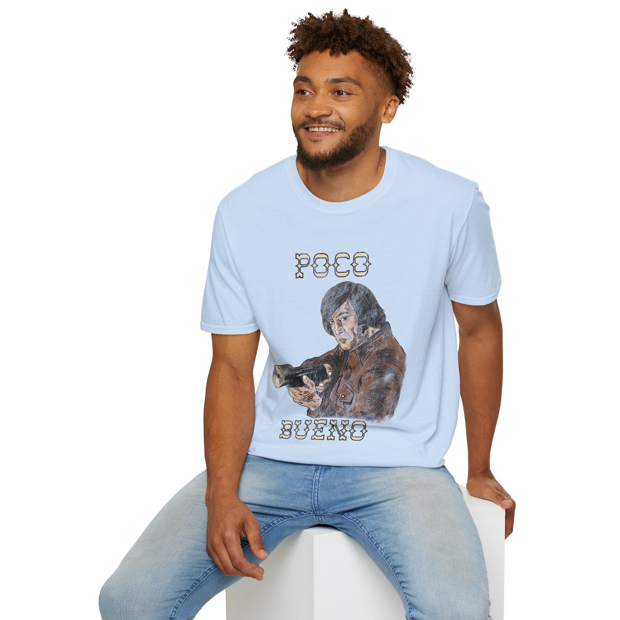 No Country For Old Men Graphic T-Shirt — Anton Vintage Western Rancher Tee