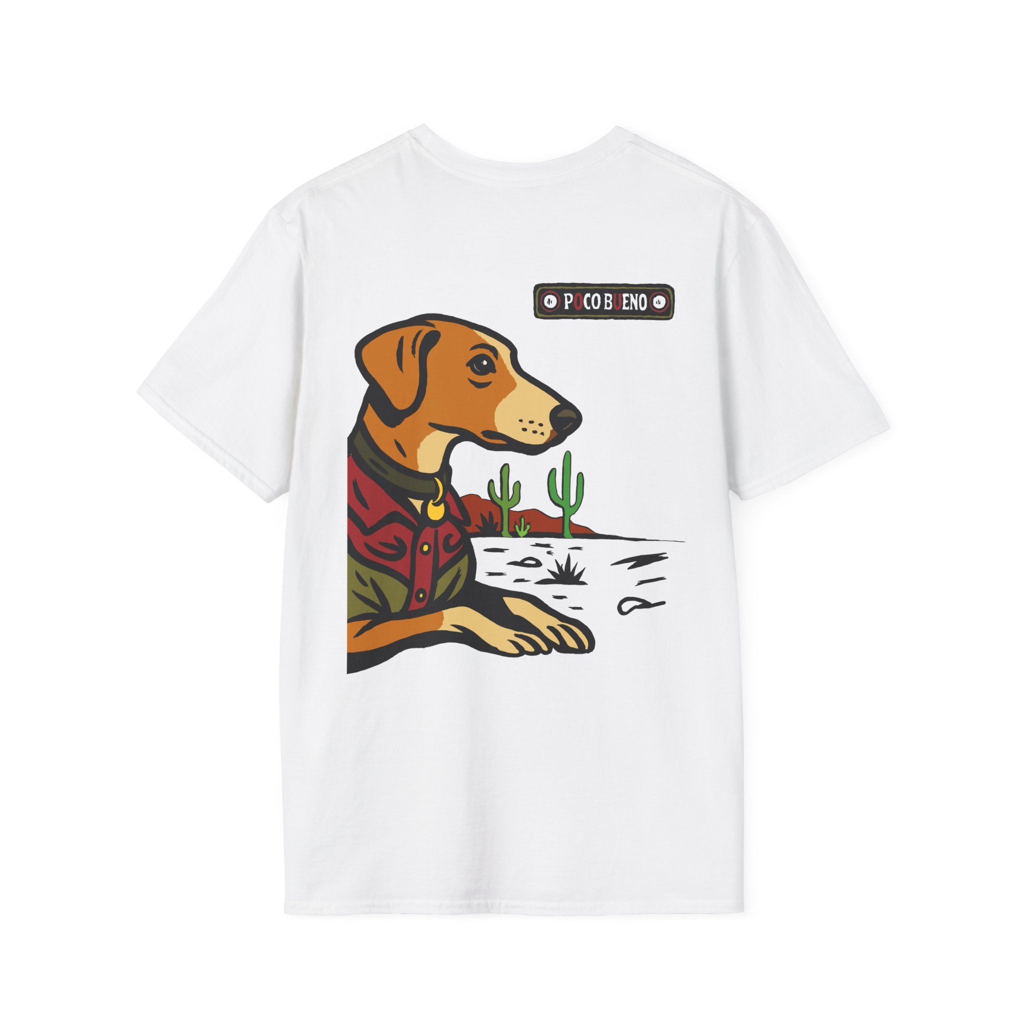 Ulysses The Terrier Desert T-Shirt —  Southwestern Pup Graphic Tee