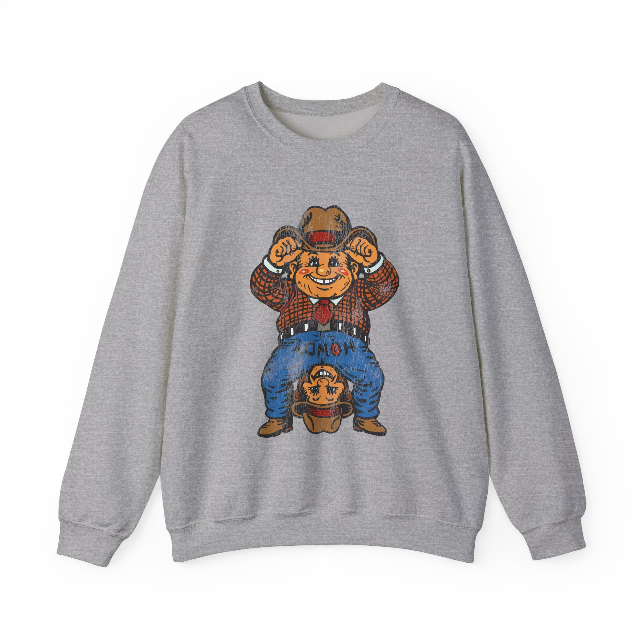 Cheeky Monkey Poco Pete Sweater - Cowboy Vintage Graphic Sweatshirt