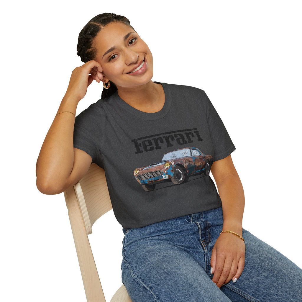 Ferrari 250GT Vintage Car T-Shirt — Retro Automotive Graphic Tee