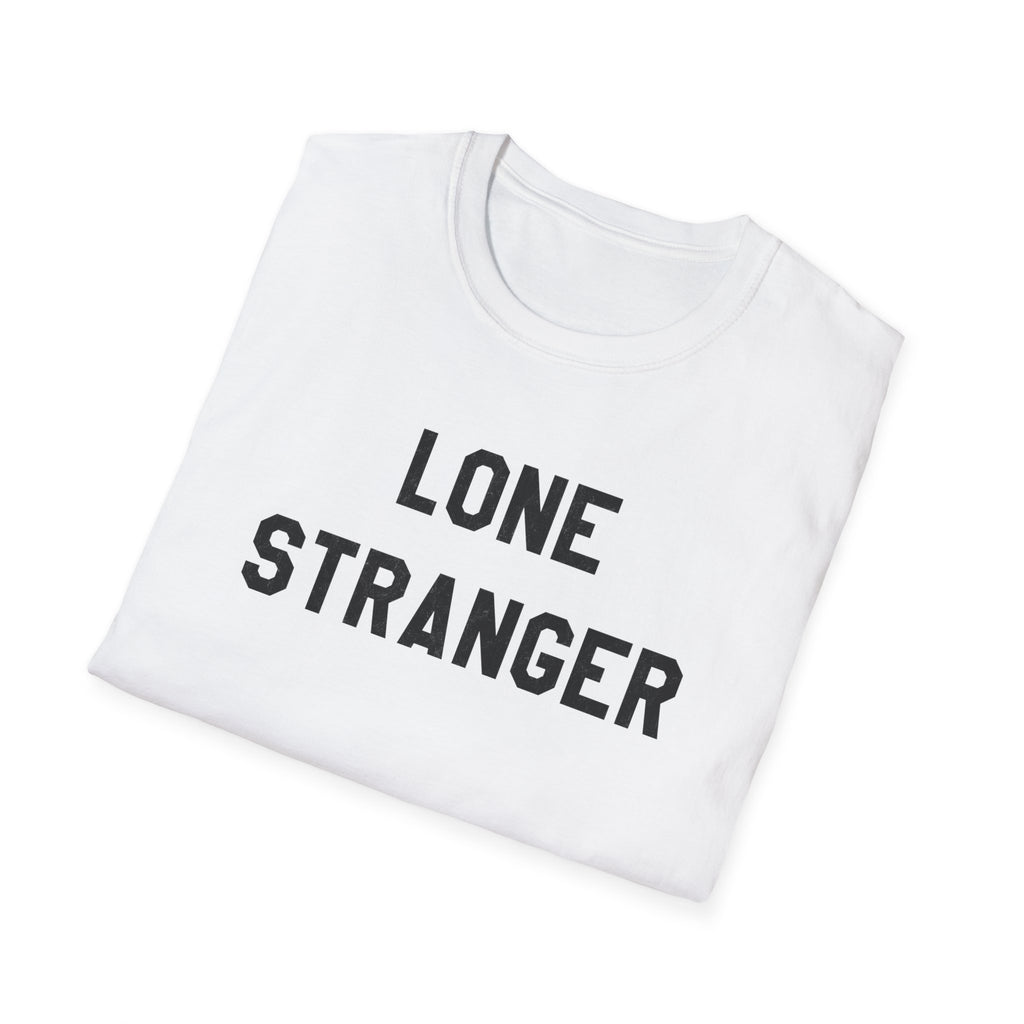 Lone Stranger T-Shirt — Minimalist Statement Tee