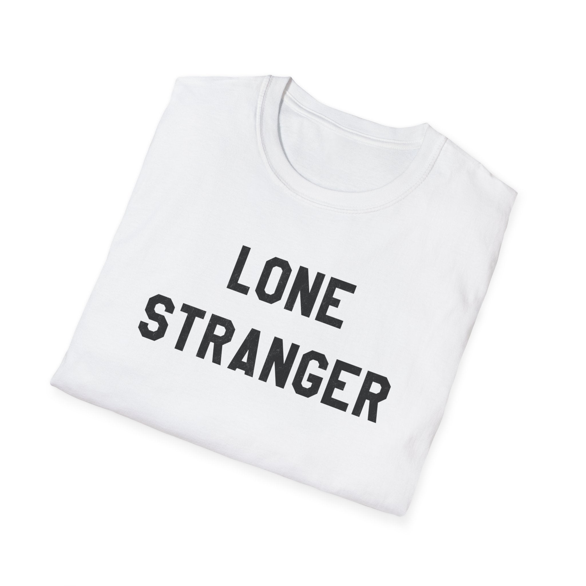 Lone Stranger T-Shirt — Minimalist Statement Tee