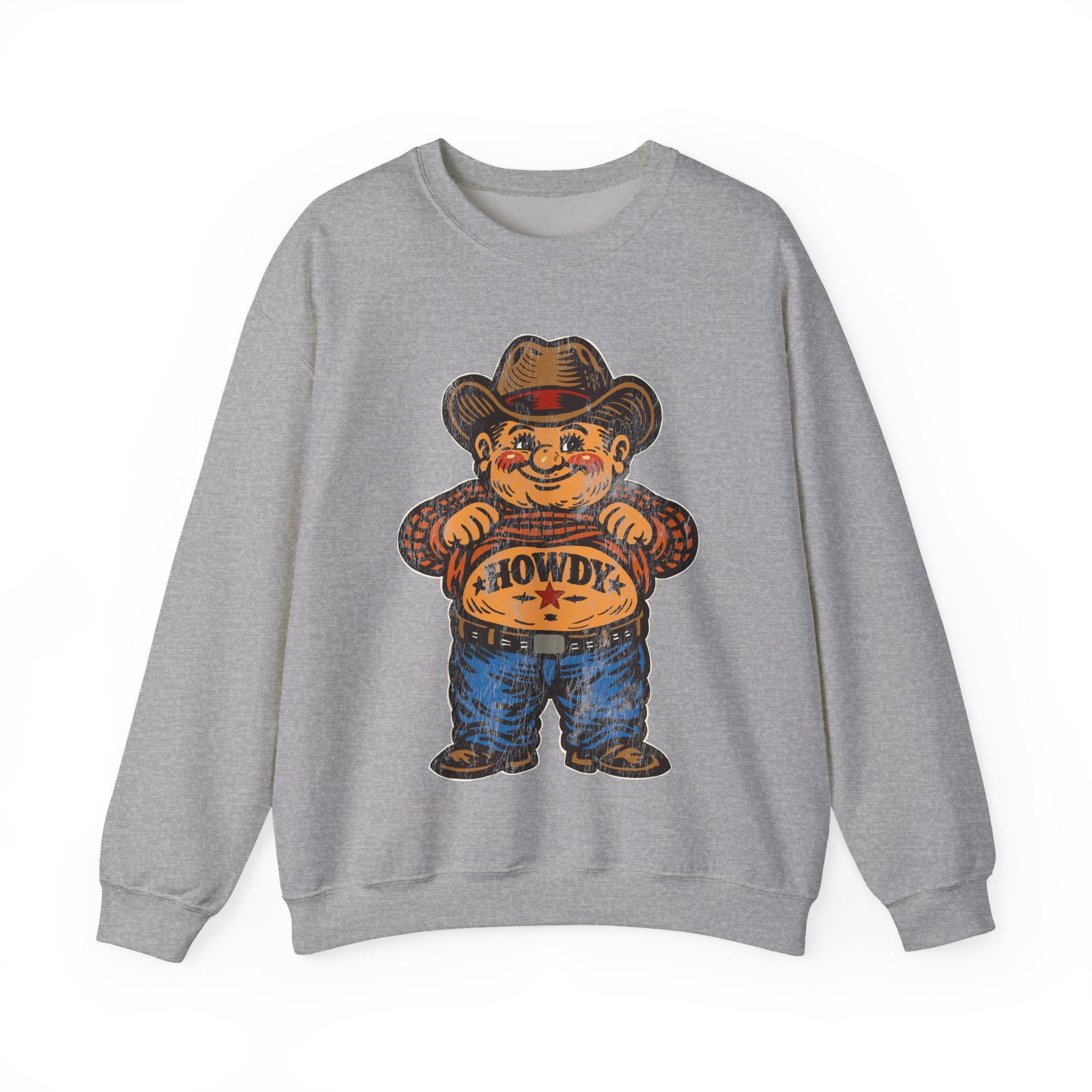 Howdy Poco Pete Sweatshirt - Vintage Western Graphic Crewneck