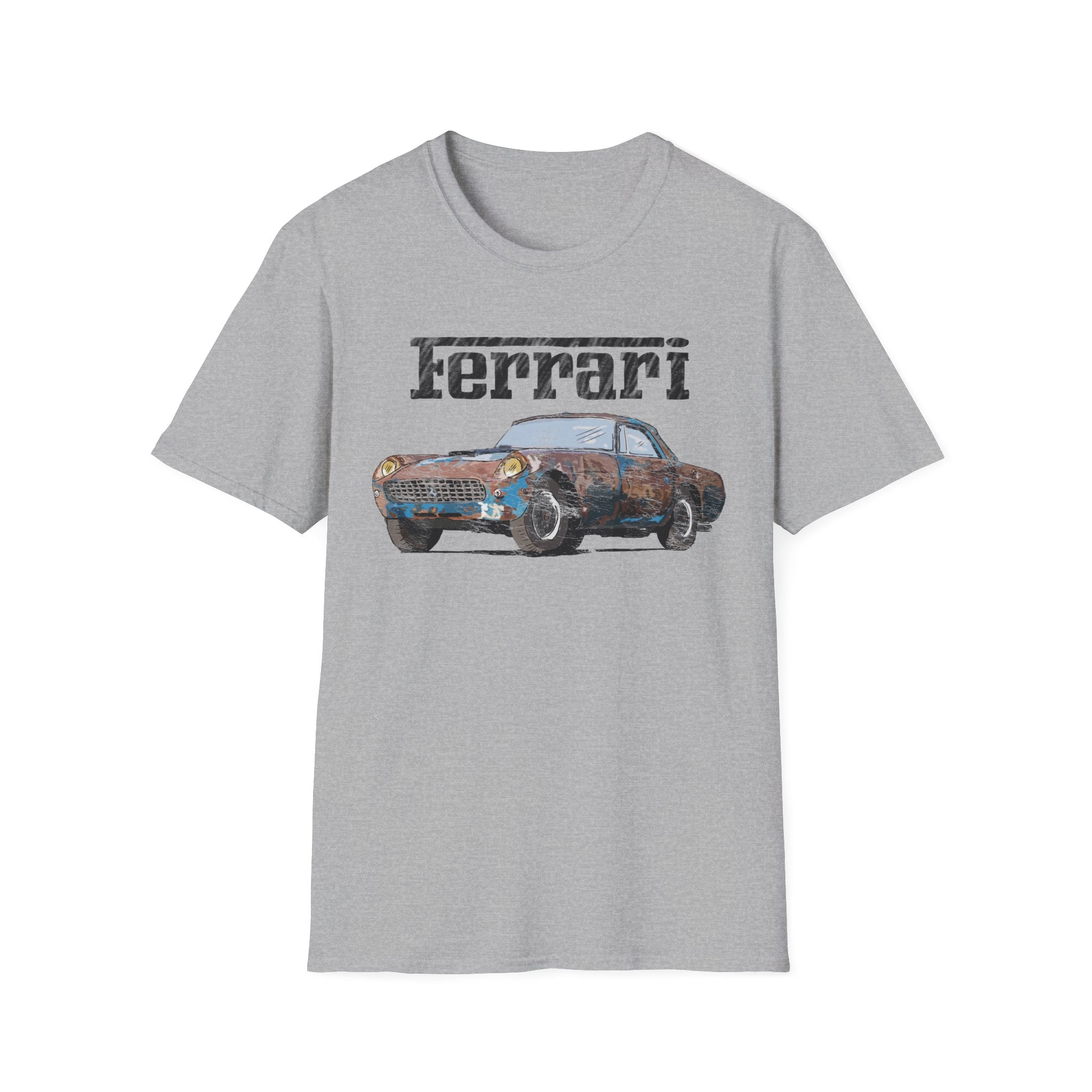Ferrari 250GT Vintage Car T-Shirt — Retro Automotive Graphic Tee