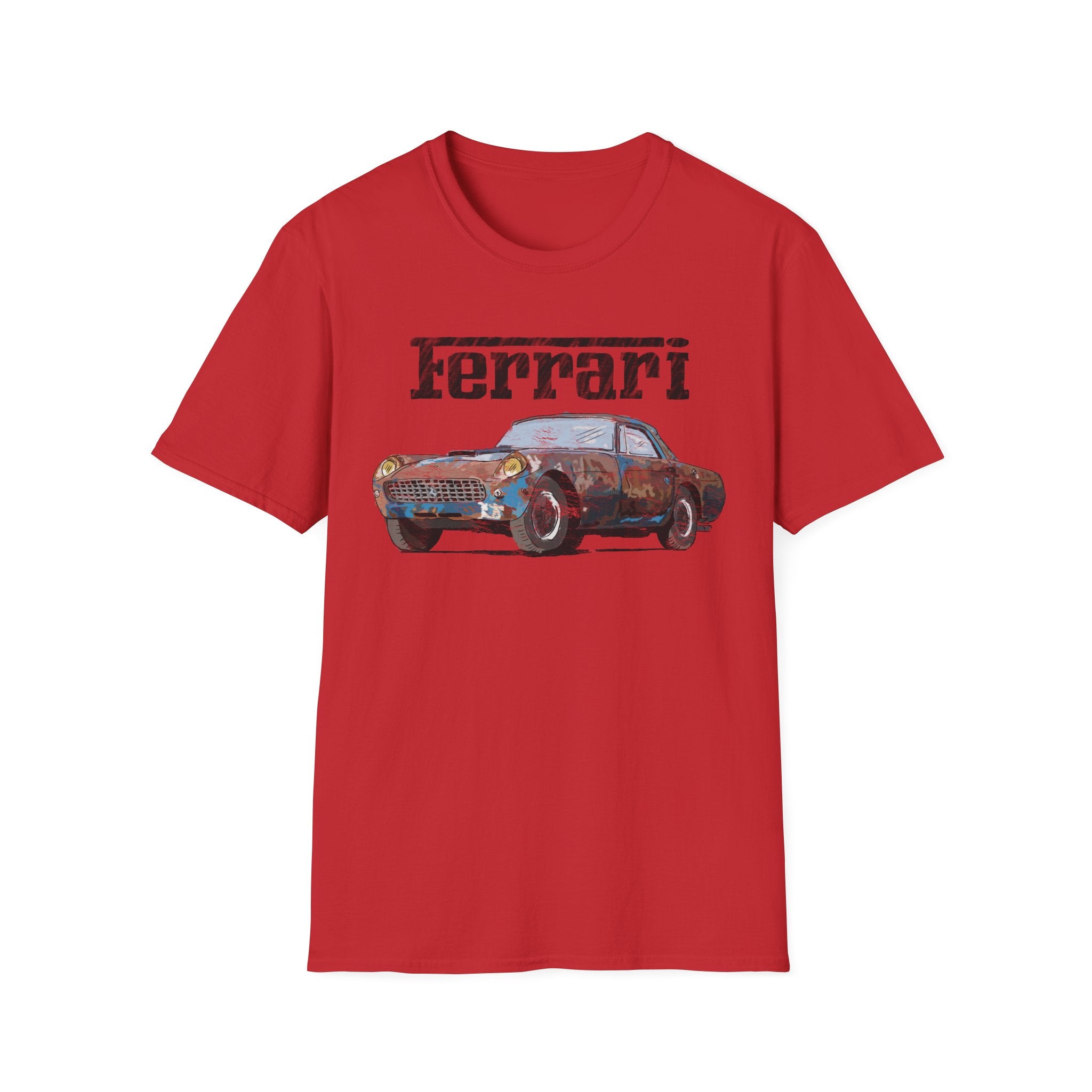 Ferrari 250GT Vintage Car T-Shirt — Retro Automotive Graphic Tee