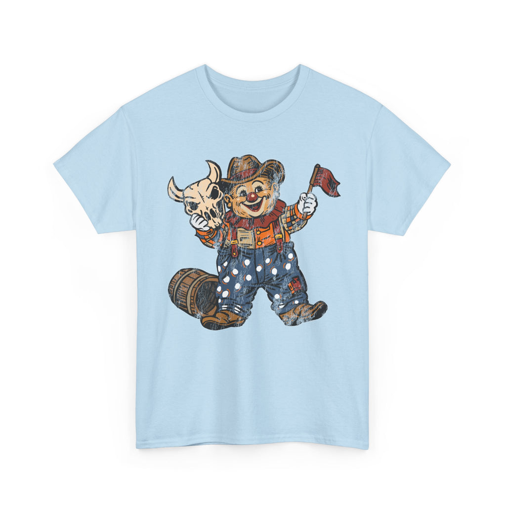 Poco Pete "Just a Clown" T‑Shirt — Retro Western Heavy Cotton Tee
