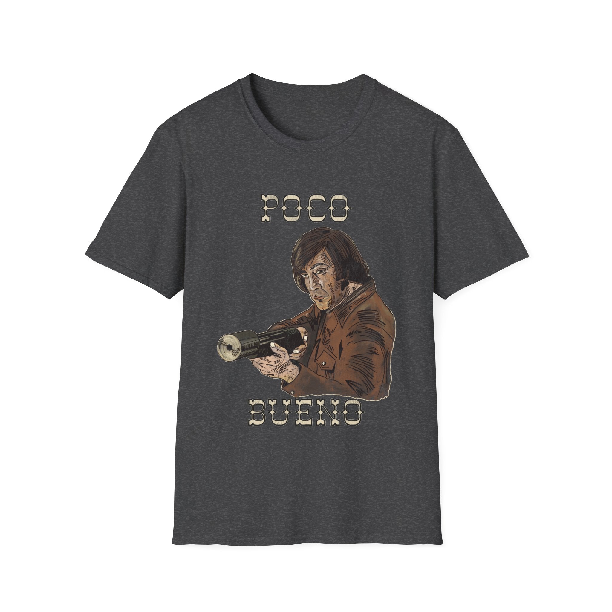 No Country For Old Men Graphic T-Shirt — Anton Vintage Western Rancher Tee