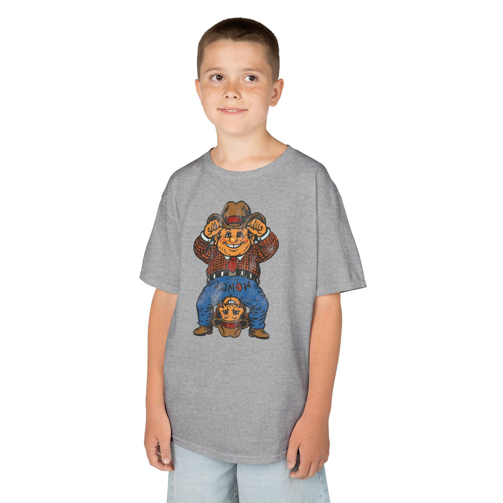 Cheeky Monkey Poco Pete Kids T‑Shirt — Cowboy Kids Tee