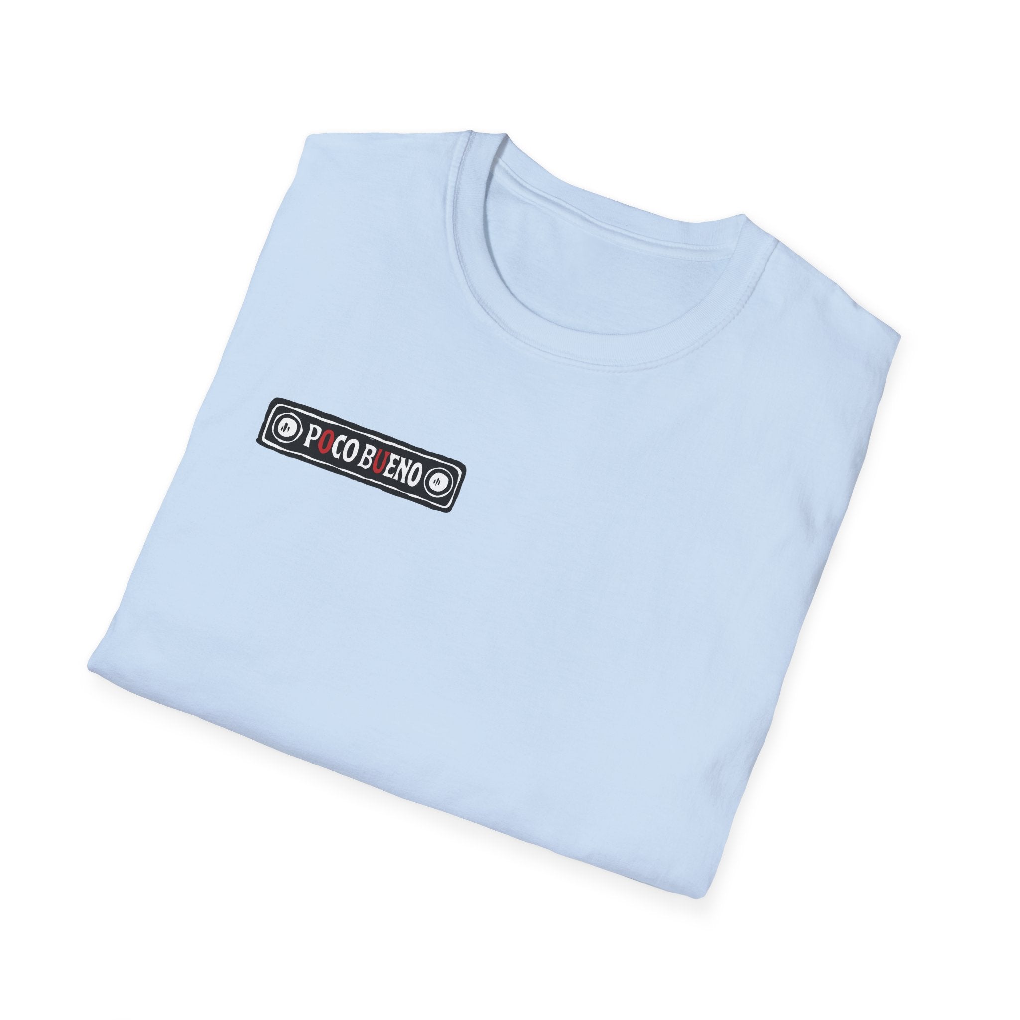 Dolly The Greyhound Desert Bandana T-Shirt — 'Poco Bueno' Graphic Tee