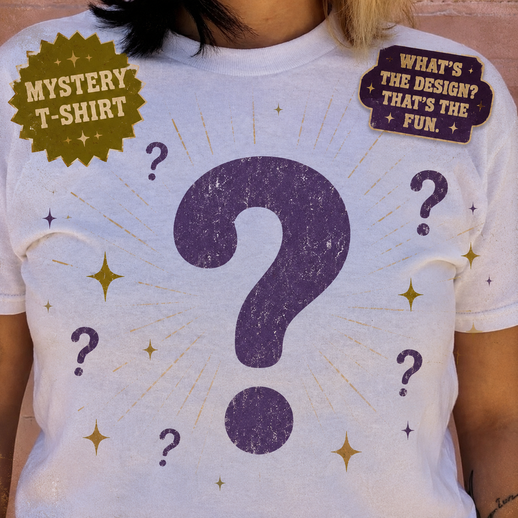 Mystery T-Shirt + Stickers Pack 🌵✨