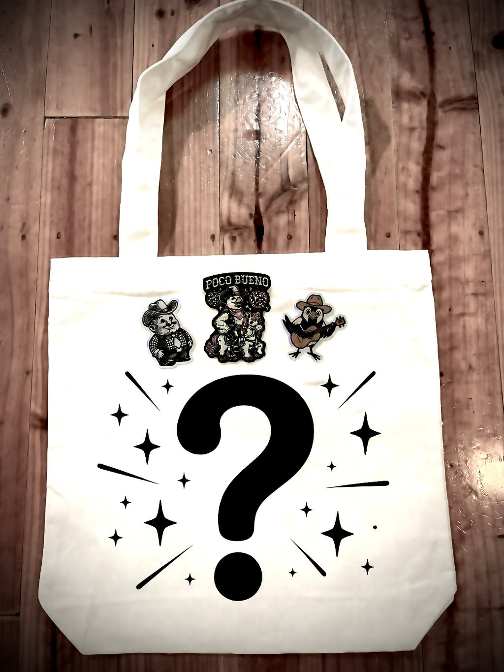 Mystery Tote + Stickers Pack 🌵✨