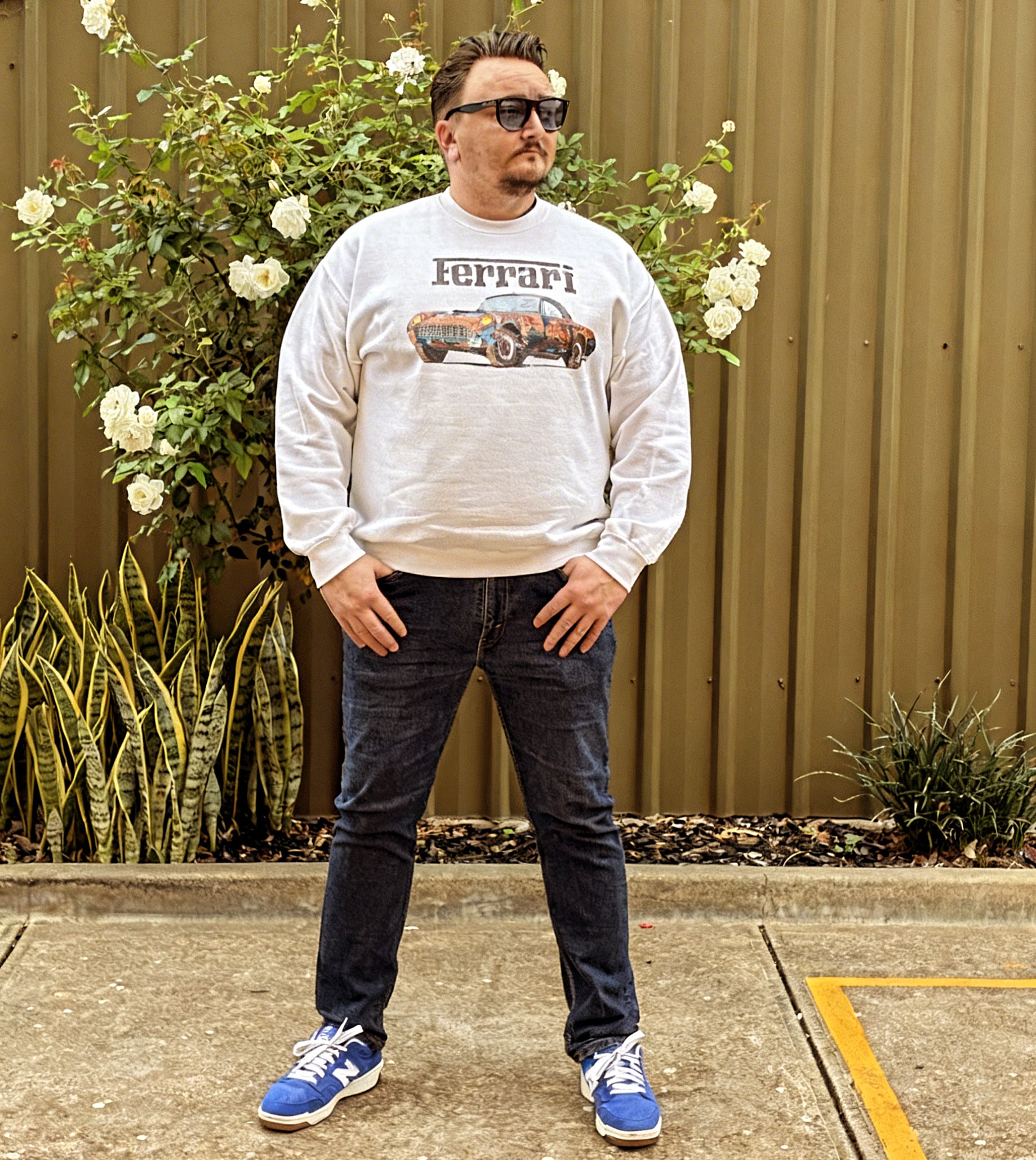 Ferrari 250 GT Vintage Car Sweatshirt