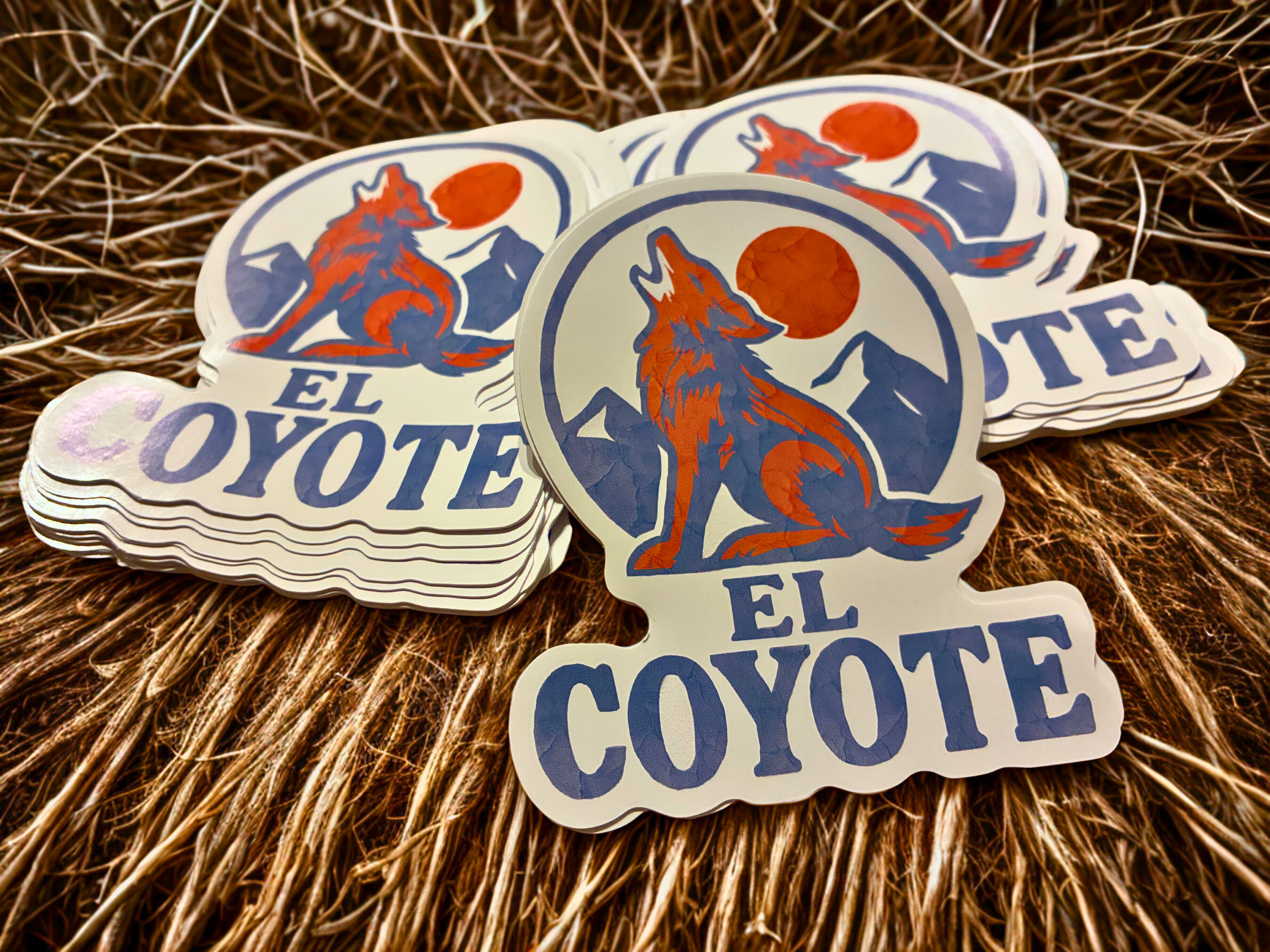 El Coyote Sticker