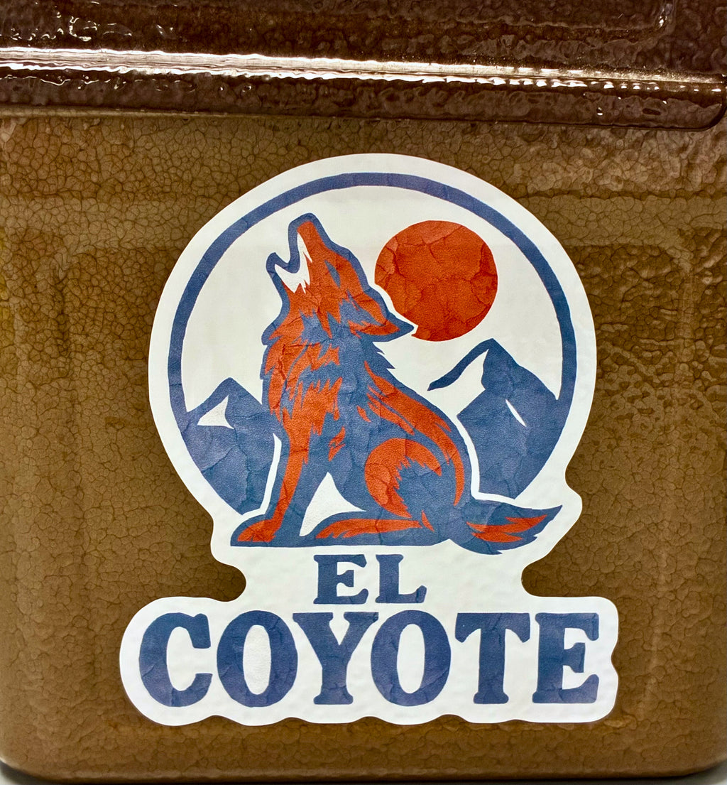 El Coyote Sticker